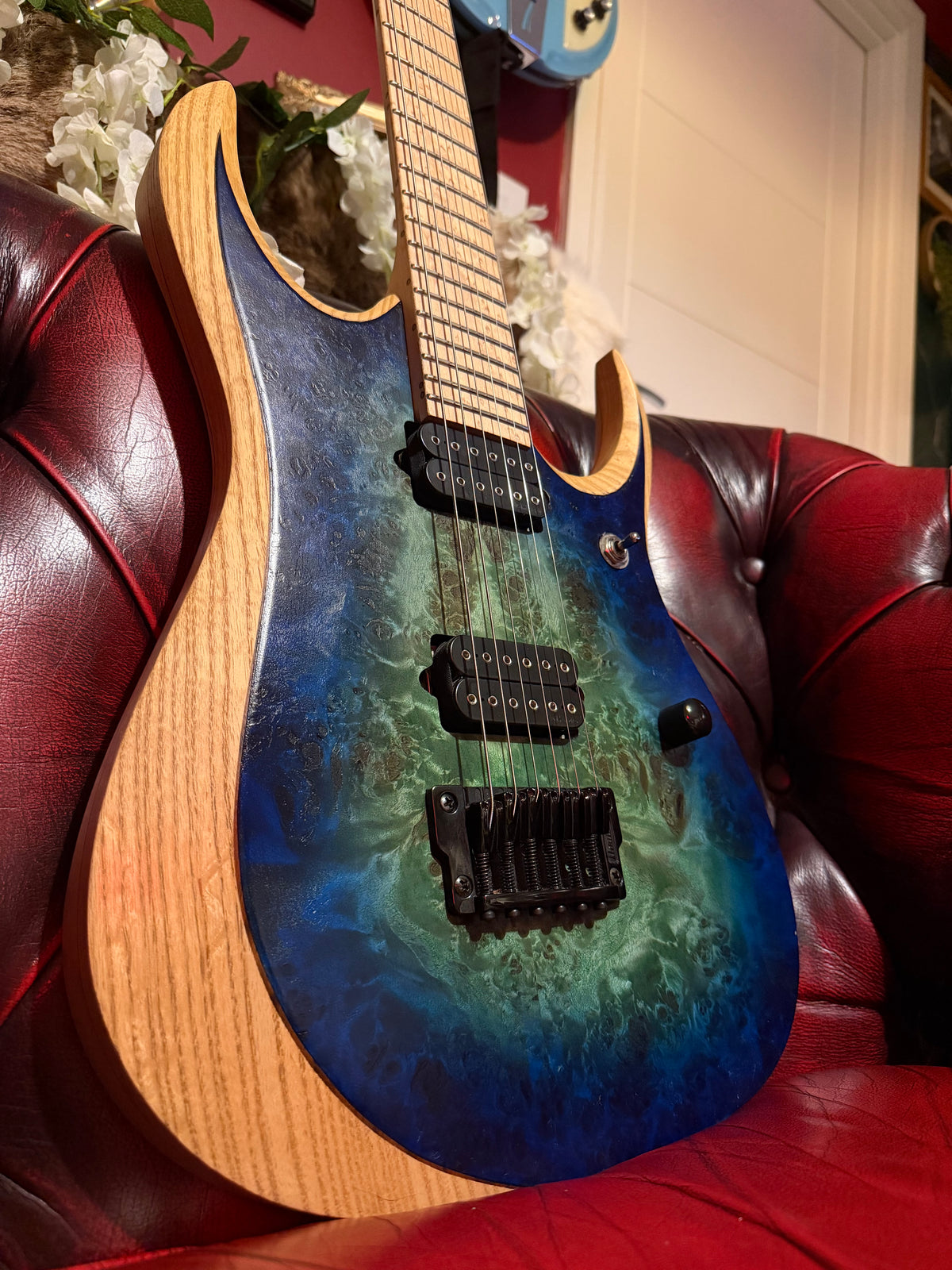 Calypso! - Ibanez RGDIX6MPB Iron Label | 2018 | Surreal Blue Burst