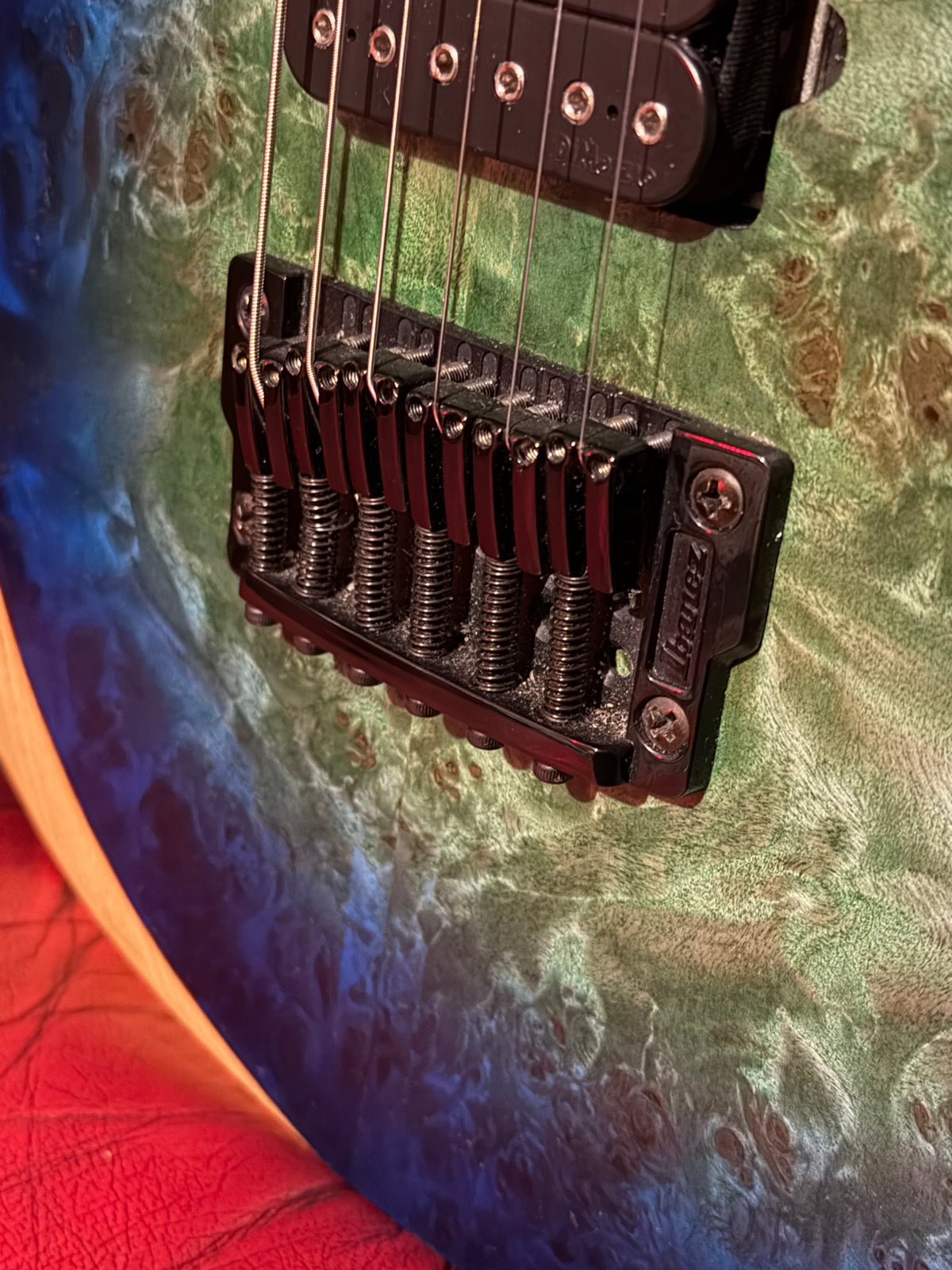 Calypso! - Ibanez RGDIX6MPB Iron Label | 2018 | Surreal Blue Burst