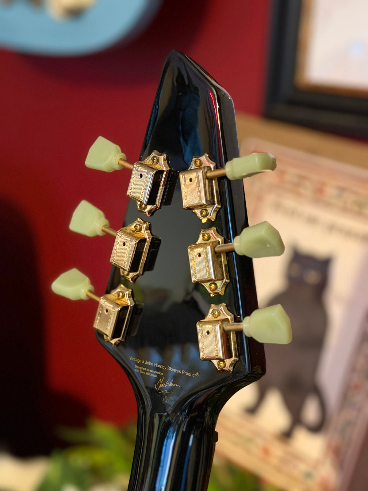 Bugsy! – 2012 Vintage V60 Flying V – Gloss Black