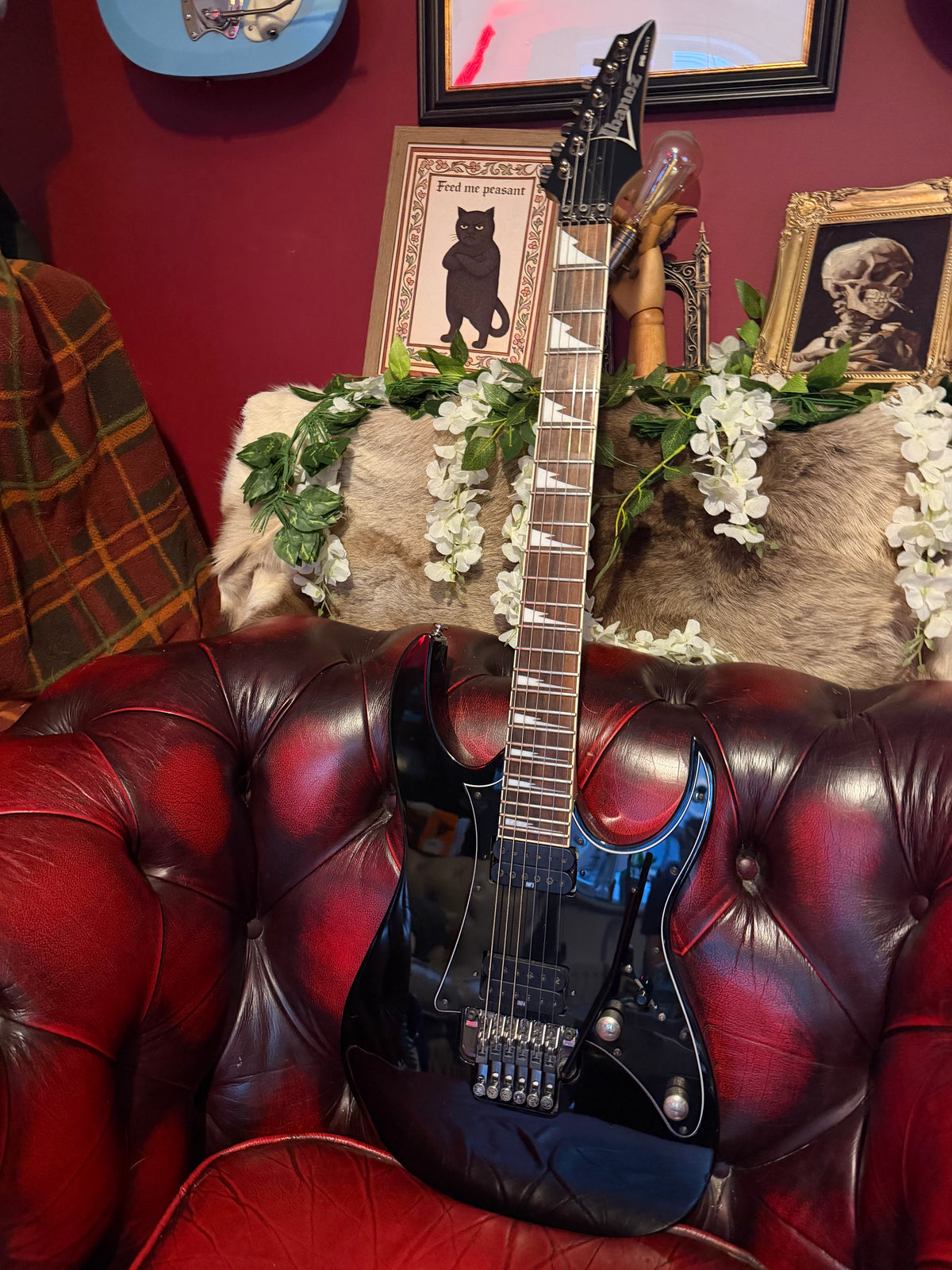Lazarus! - Ibanez RG350EXZ | Black | Modified HH Configuration