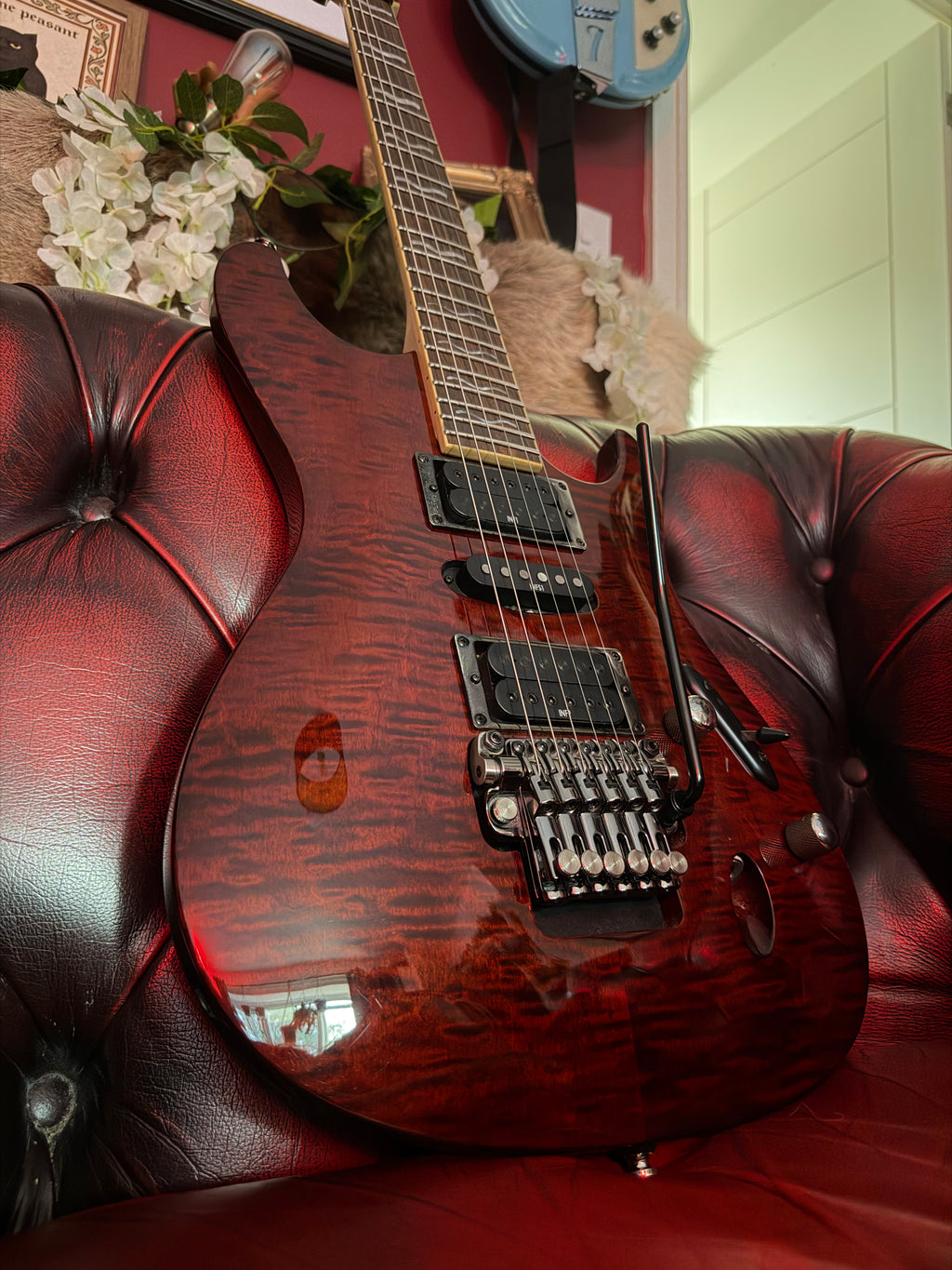 Mephisto! – 2006 Ibanez S470DXQM Red Viking