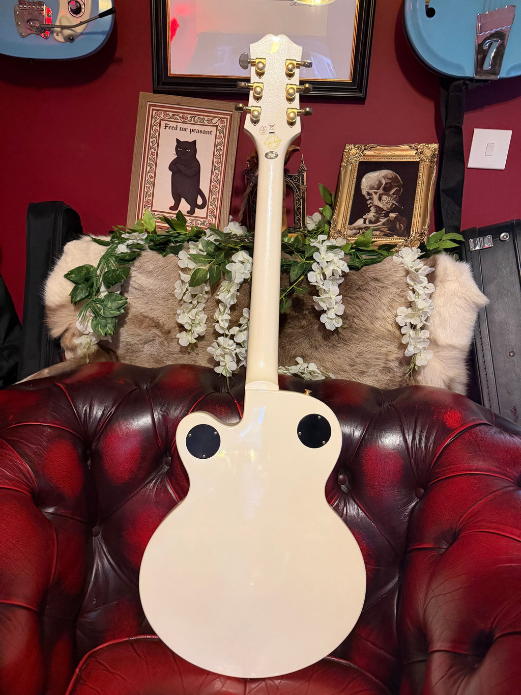 Tallulah! - Epiphone Wildkat Royale | Pearl White | Bigsby B70 | Hard Case