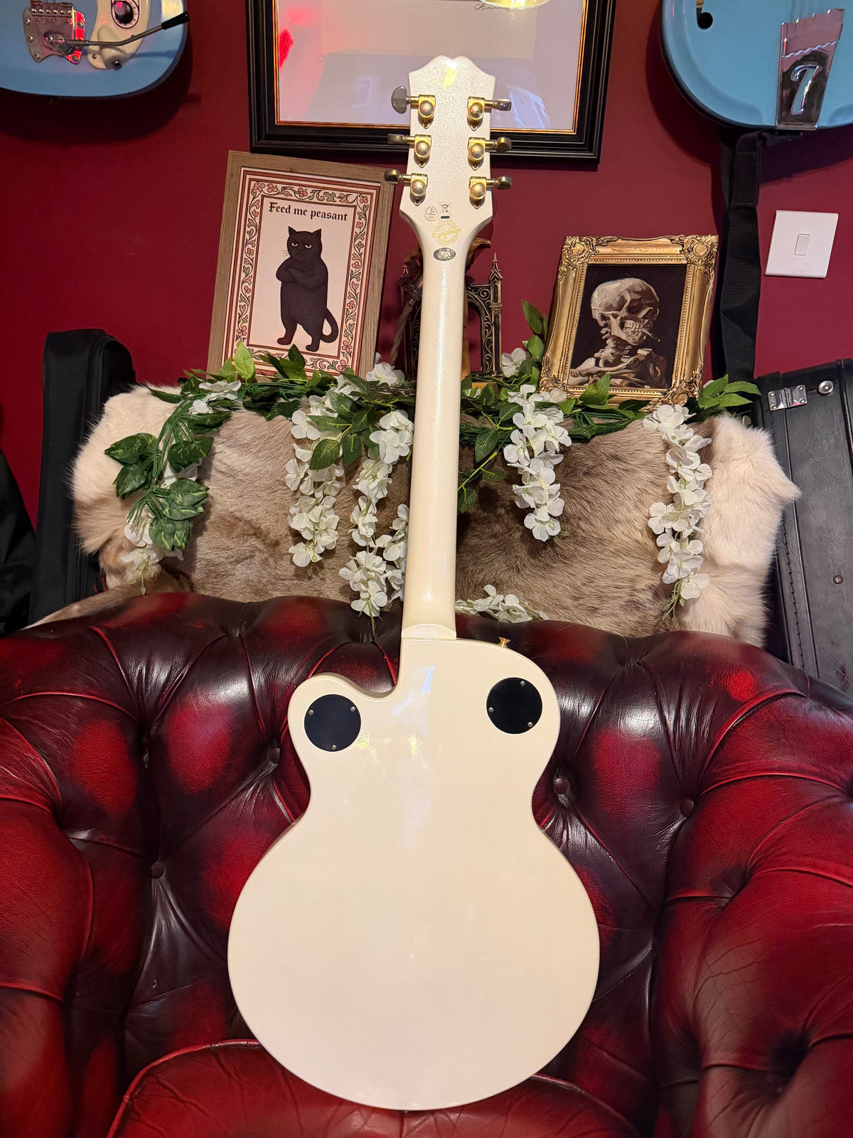 Tallulah! - Epiphone Wildkat Royale | Pearl White | Bigsby B70 | Hard Case