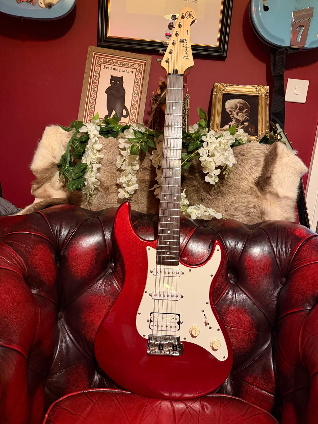 Latias! - Yamaha Pacifica HSS - Metallic Red
