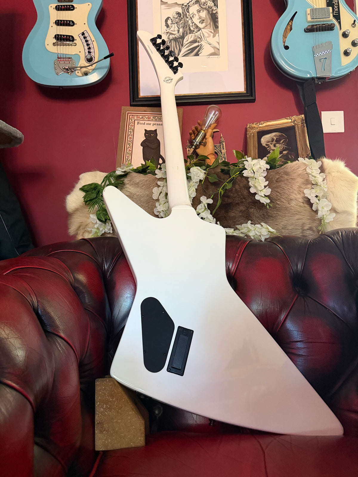 Skadi! - Epiphone “1984” Explorer EX • 2015 • Alpine White • EMG 81/85