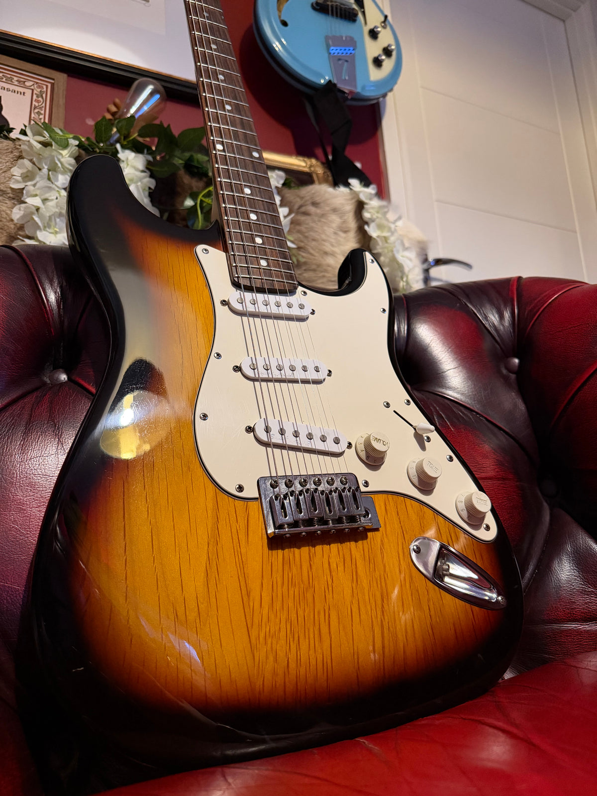 Penny! - Squier Standard Stratocaster | Three-Colour Sunburst