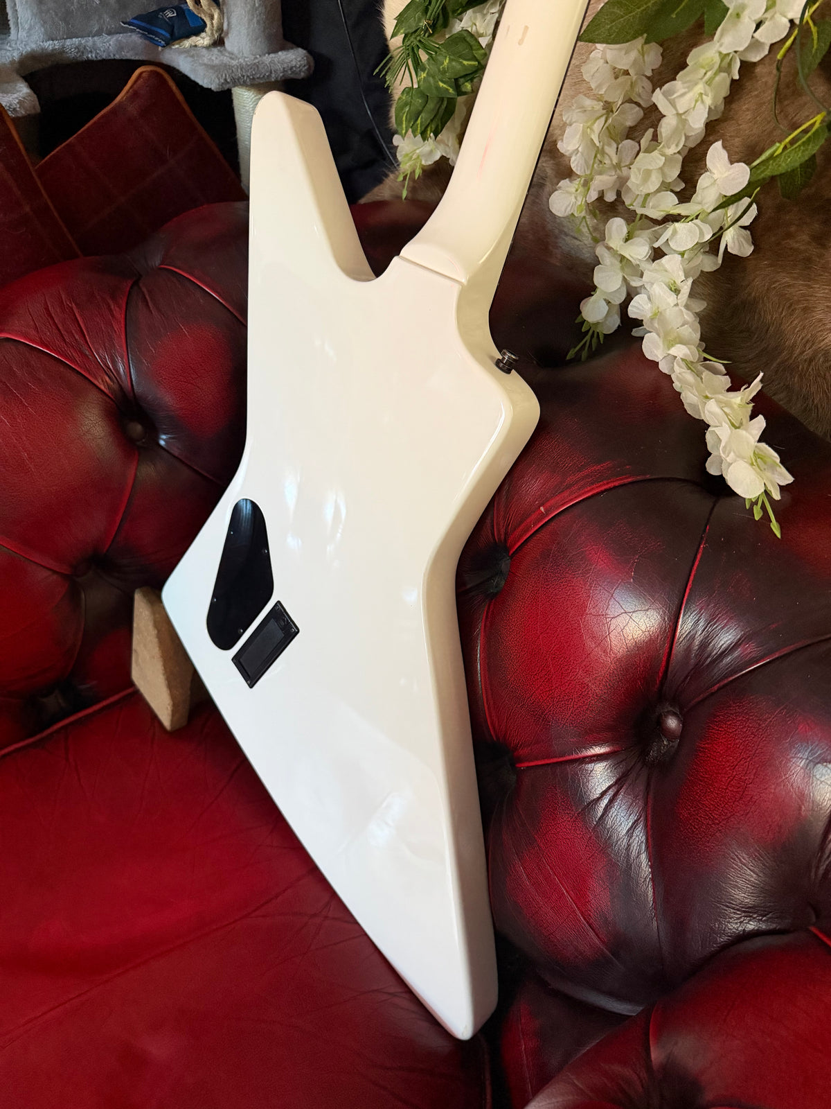 Skadi! - Epiphone “1984” Explorer EX • 2015 • Alpine White • EMG 81/85