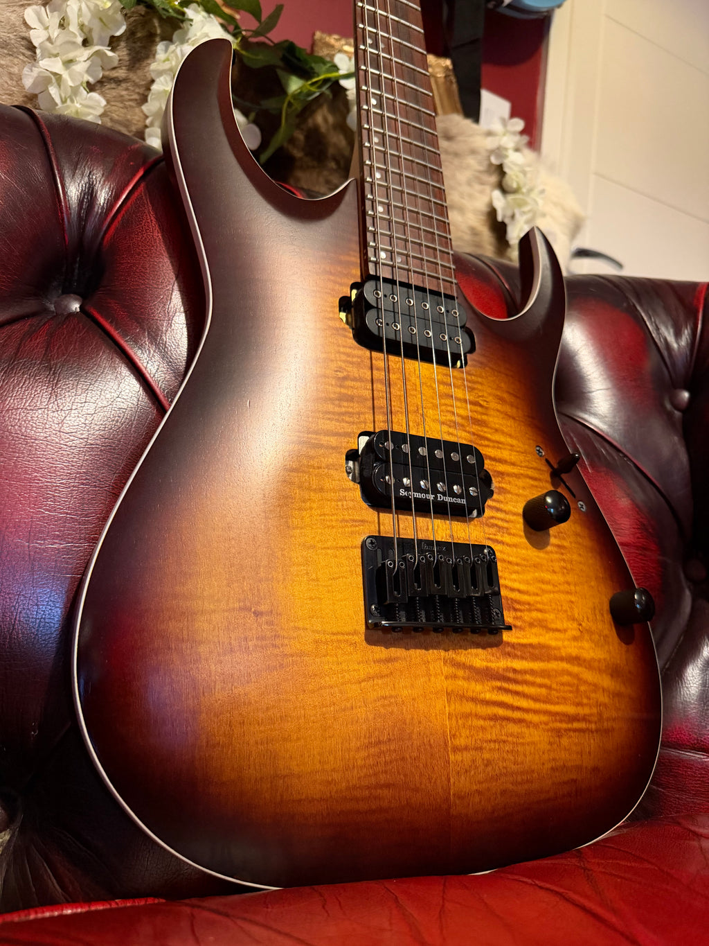 Smaug! - Ibanez RGA42FM | 2020 | Dragon Eye Burst Flat | Seymour Duncan JB Upgrade