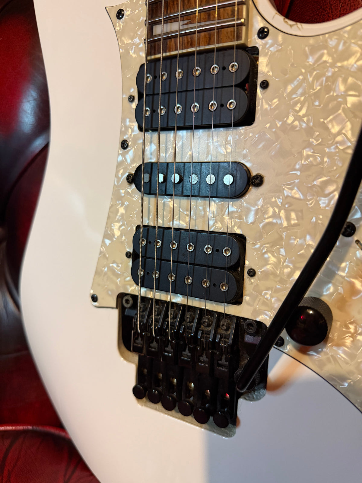 Saisei! - Ibanez RG350DXZ | 2015 | White | Kintsugi-Inspired Restoration