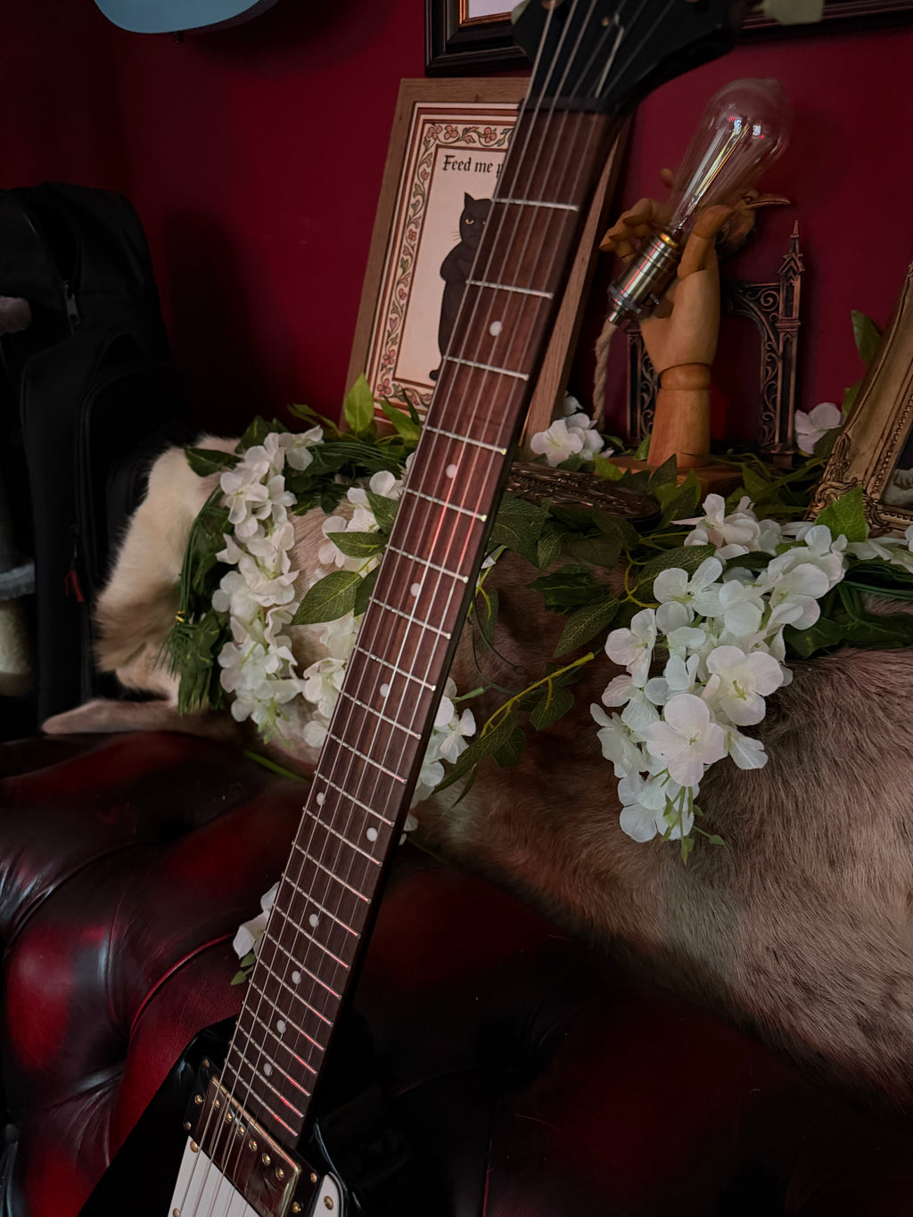 Bugsy! – 2012 Vintage V60 Flying V – Gloss Black