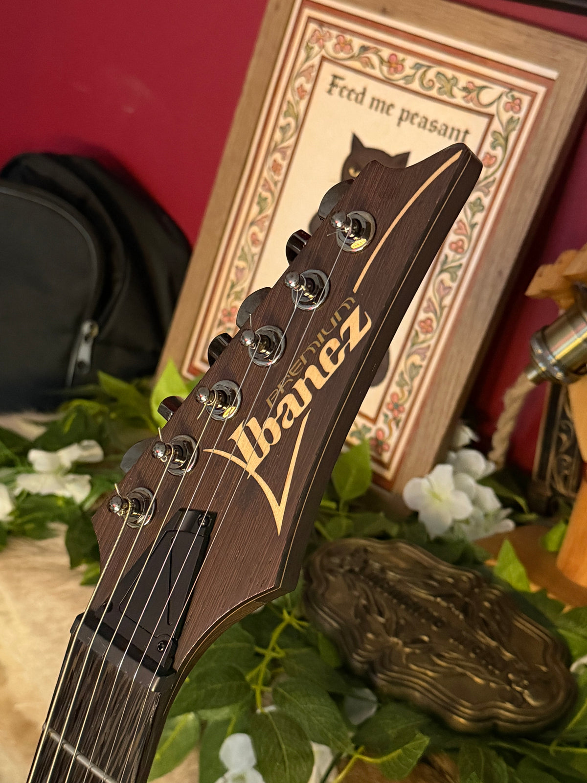 Nyx! - Ibanez RG921WBB Premium | Transparent Grey Flat | Buckeye Burl