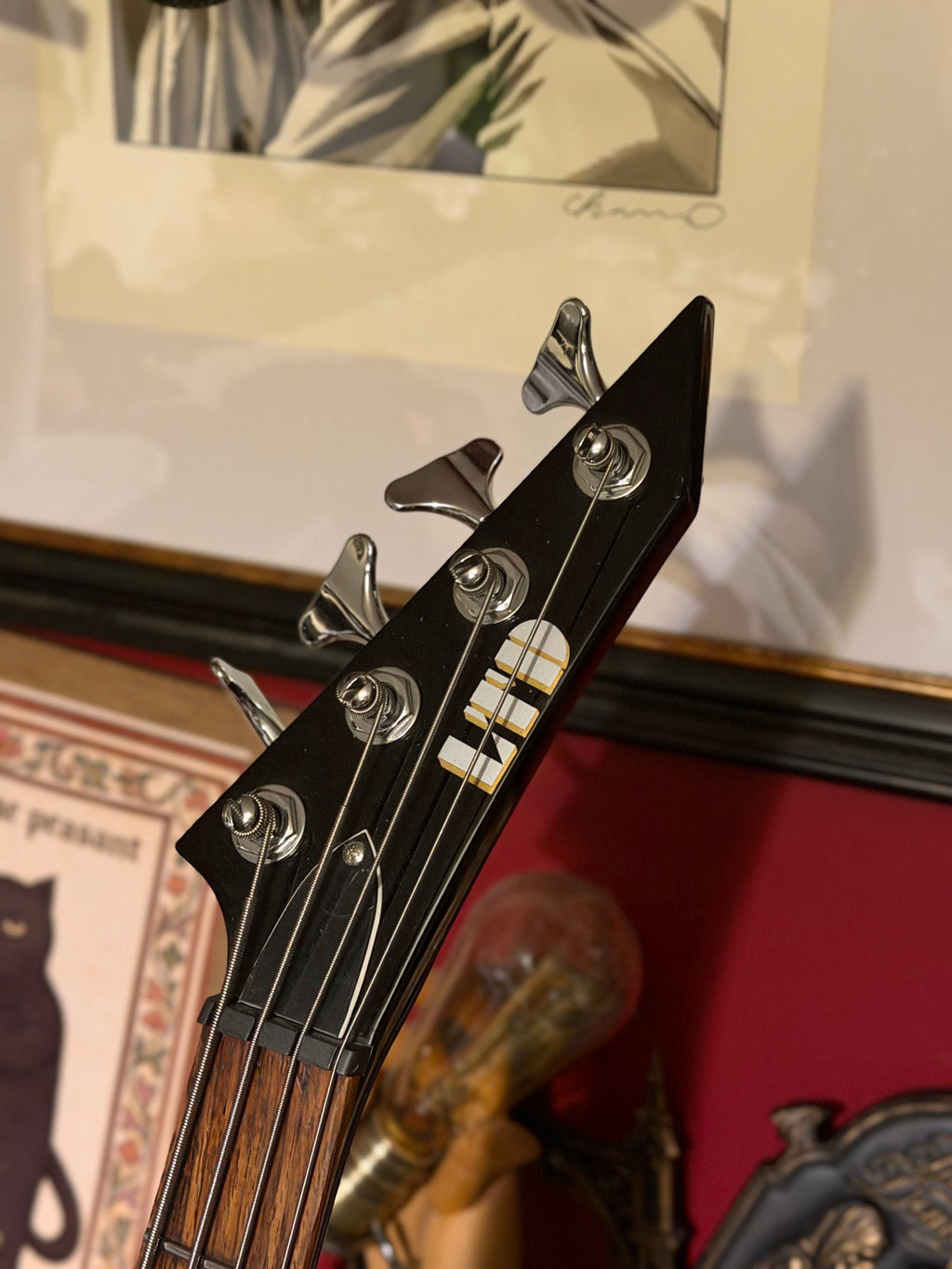 Ragnar! - ESP LTD EX-104 | Gloss Black | Active Electronics