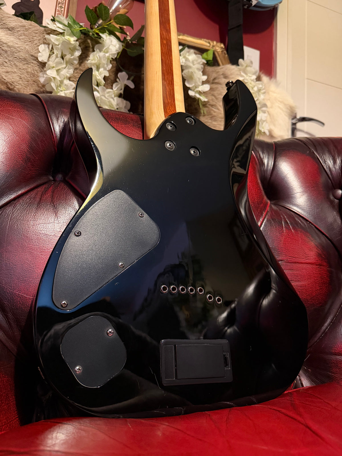 Hecate! - Ibanez RGIR27FE Iron Label 7-String, 2014, Black