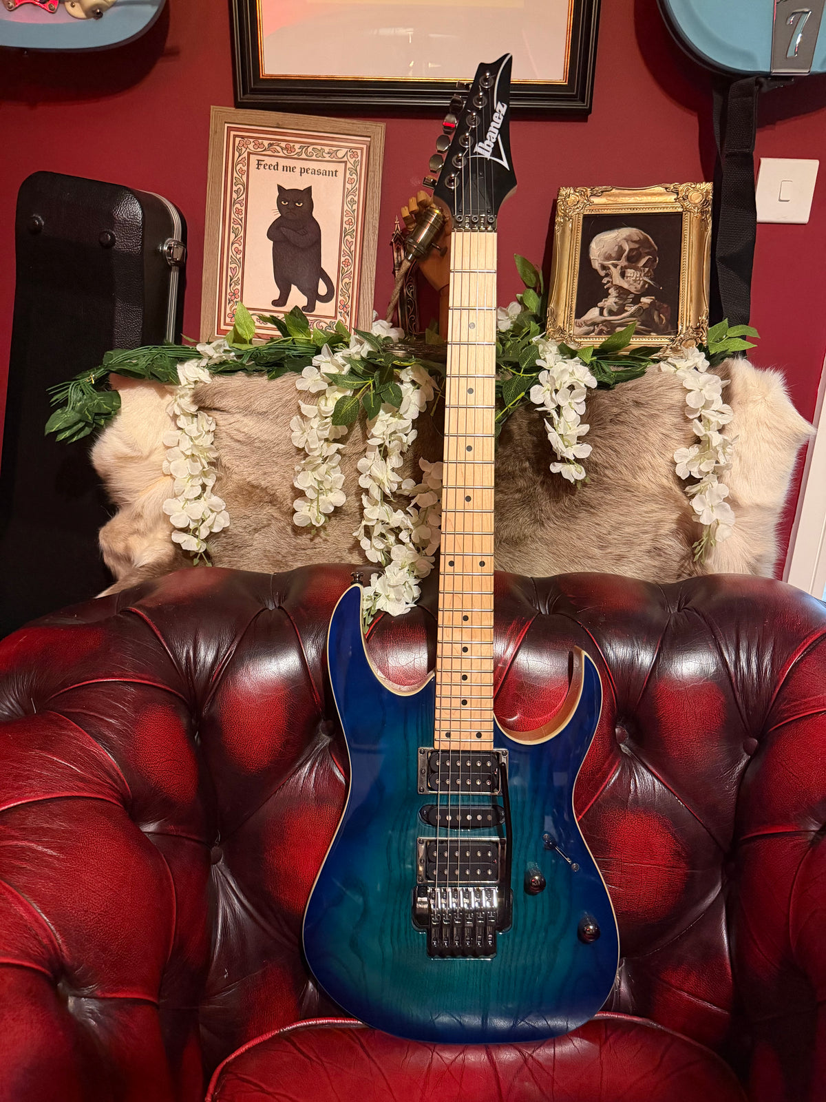 Mirage! - Ibanez RG370AHMZ | 2017 | Blue Moon Burst