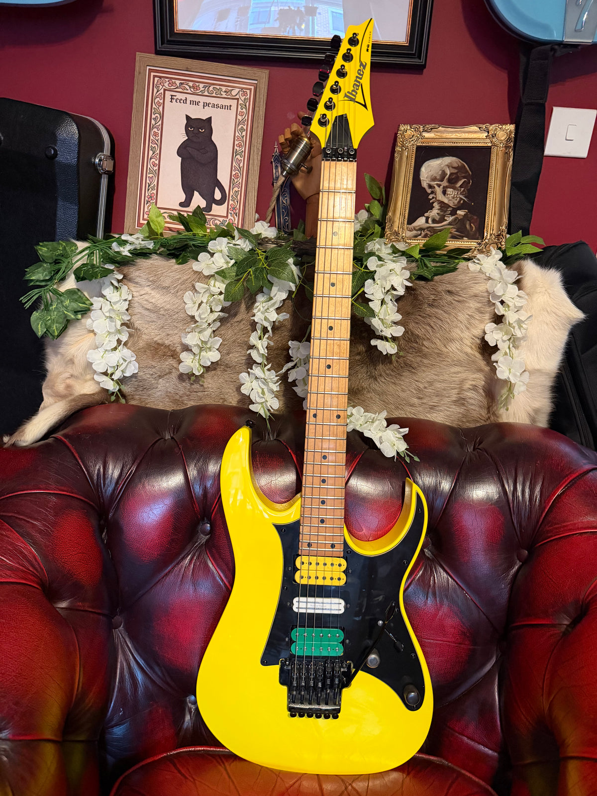 Beatrix! - Ibanez RG350M-YE | 2010 | Yellow | Upgraded HSH