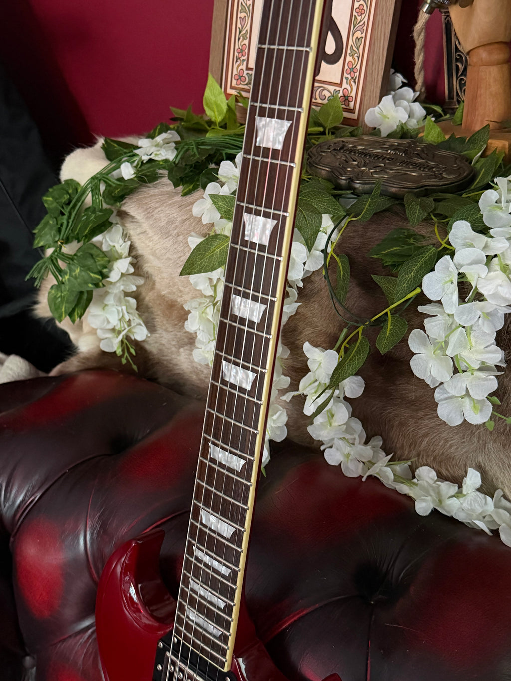 Carmella! - Vintage VS6 • Cherry Red • Wilkinson Hardware & Pickups