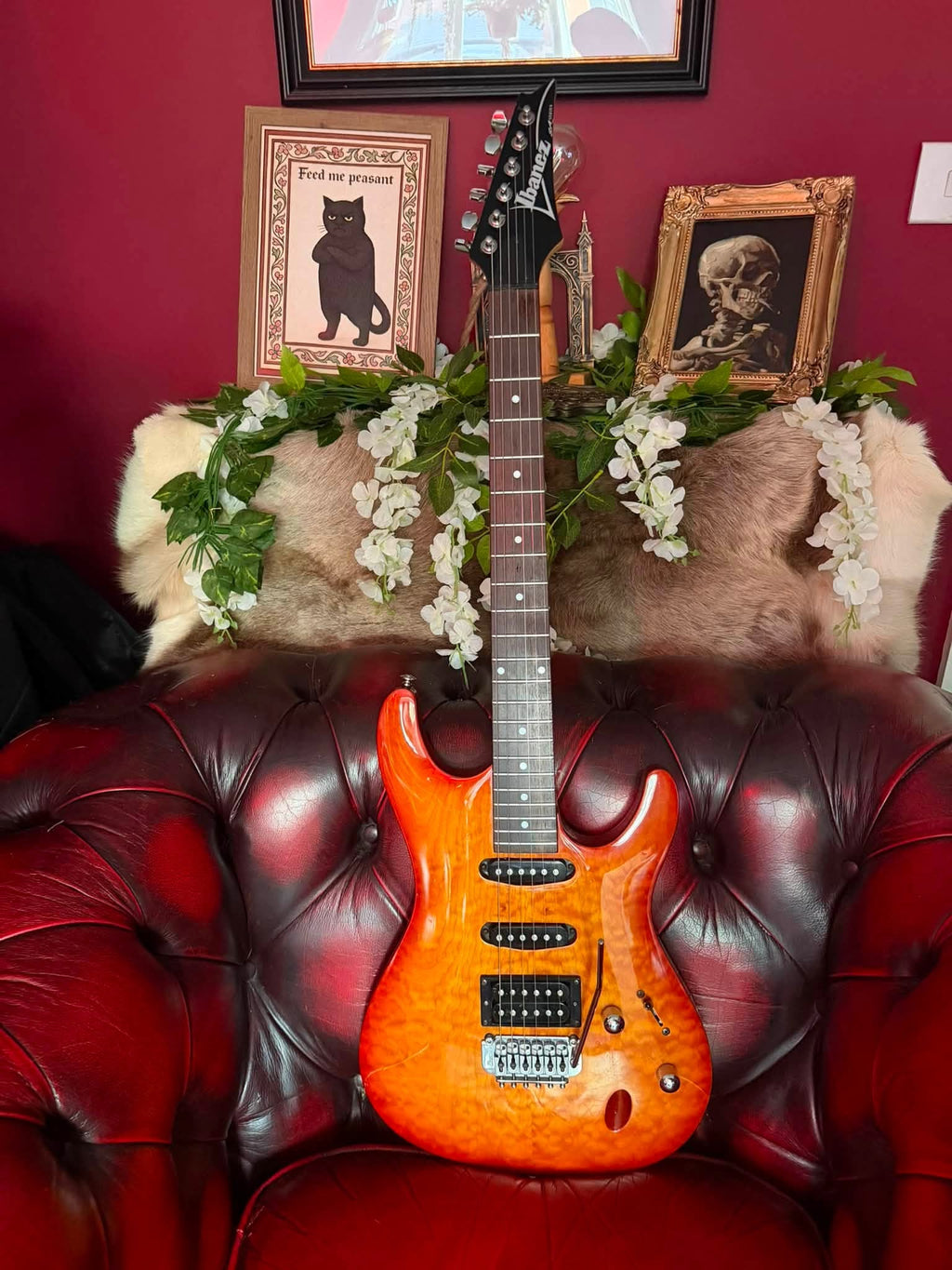 Ember! - Ibanez SA160QM - Amber Burst