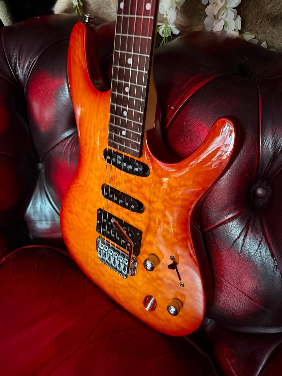 Ember! - Ibanez SA160QM - Amber Burst