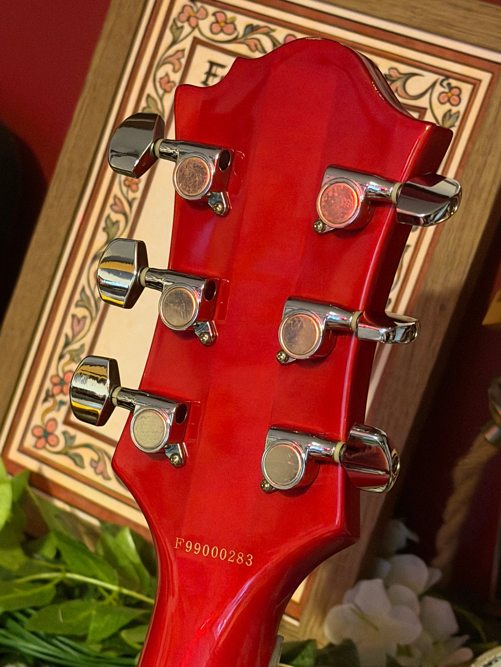 Scarlet! - B.C. Rich Mockingbird NJ Neck-Thru c.1999–2002 Transparent Red