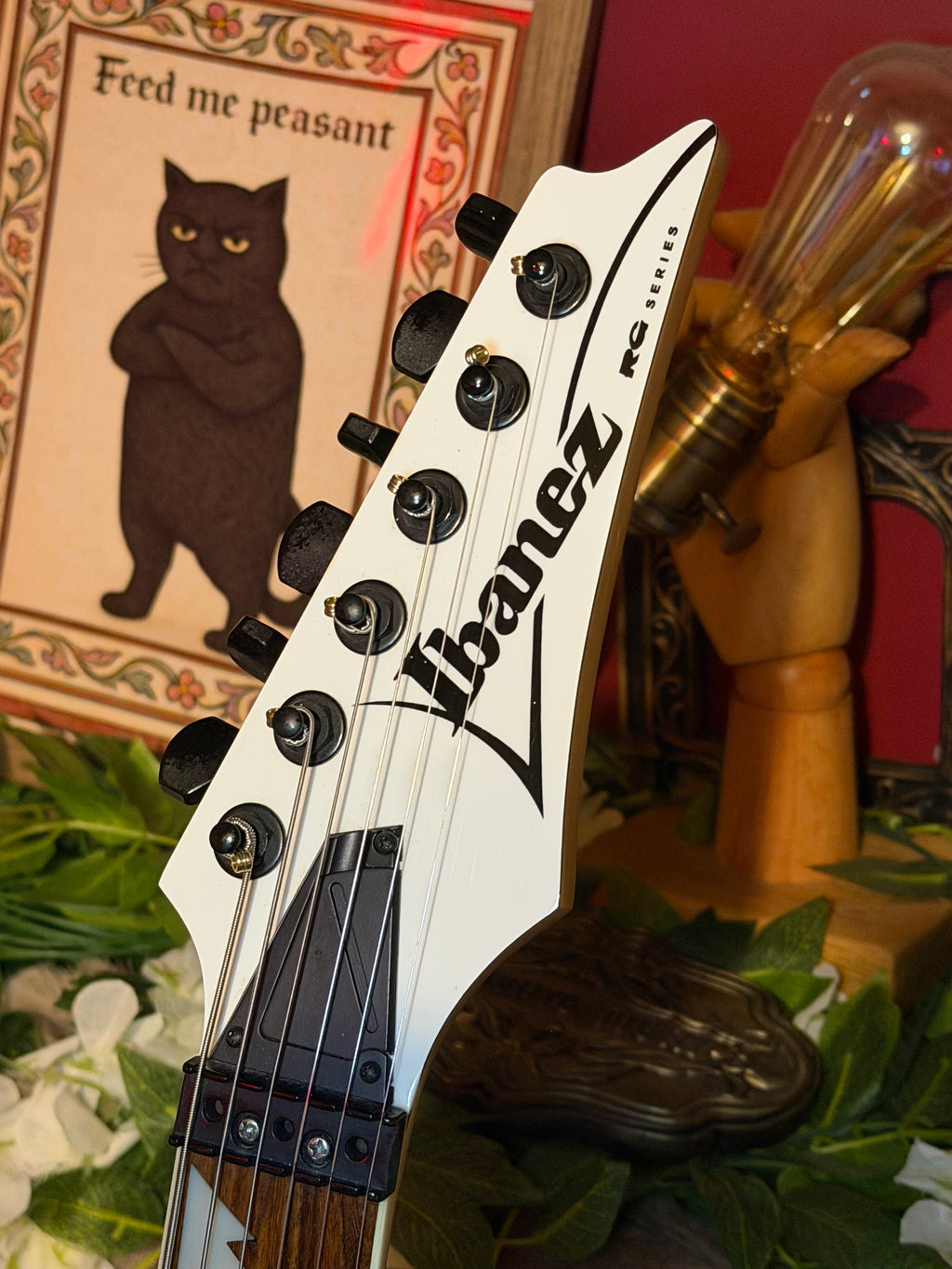 Saisei! - Ibanez RG350DXZ | 2015 | White | Kintsugi-Inspired Restoration
