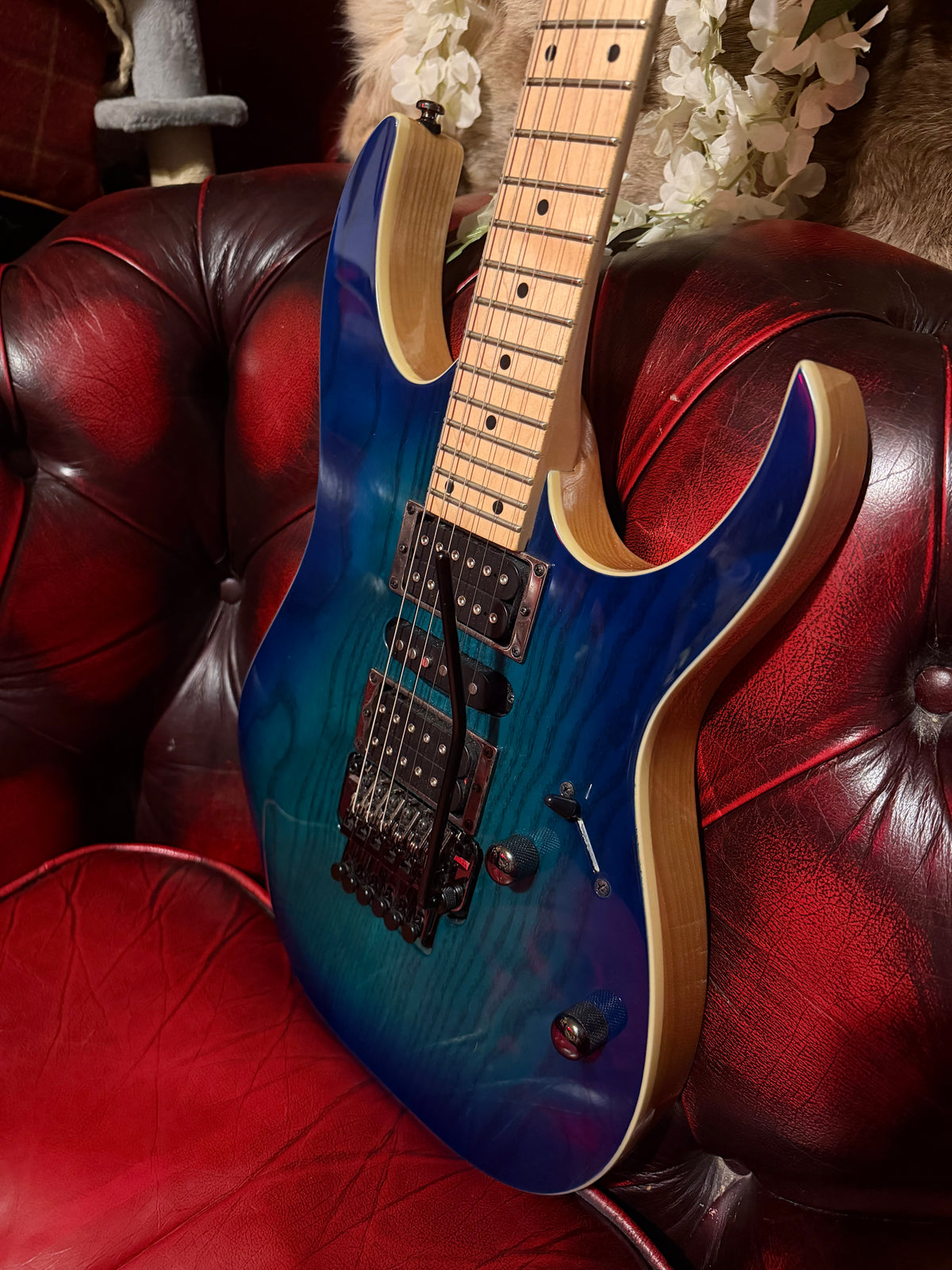 Mirage! - Ibanez RG370AHMZ | 2017 | Blue Moon Burst