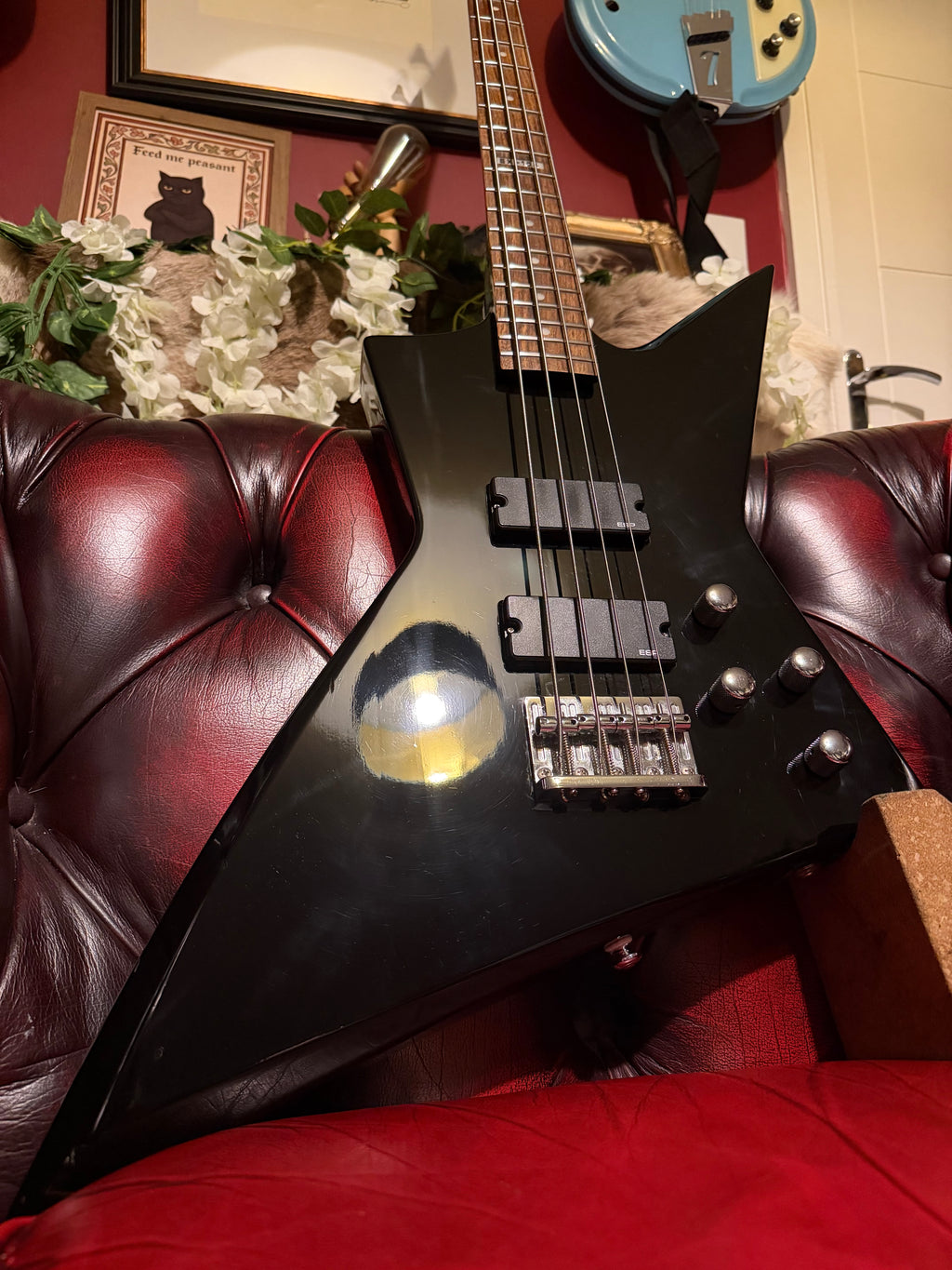 Ragnar! - ESP LTD EX-104 | Gloss Black | Active Electronics