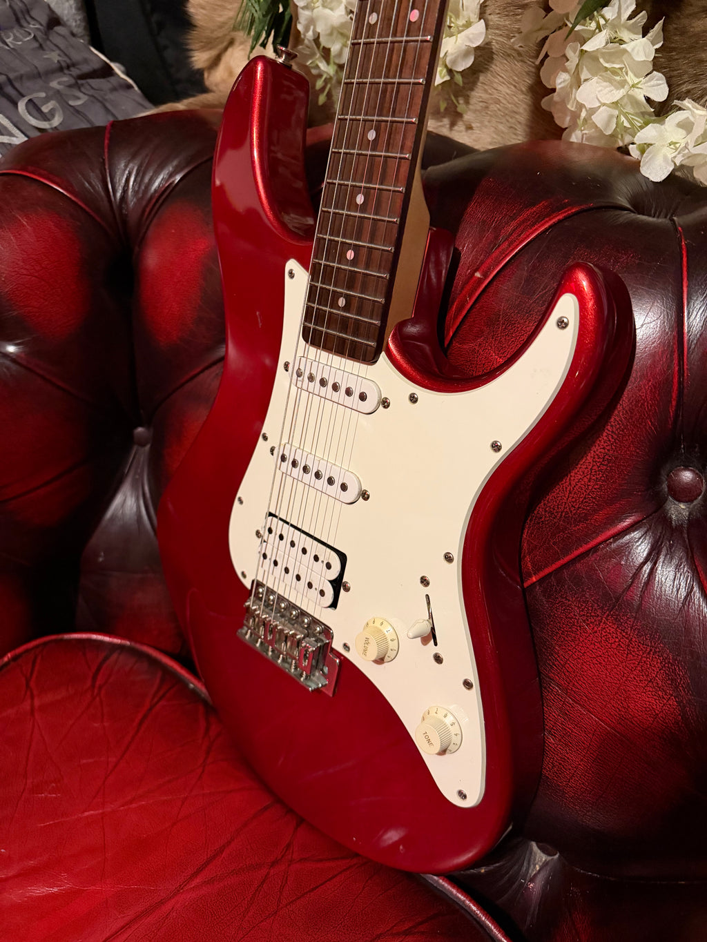 Latias! - Yamaha Pacifica HSS - Metallic Red