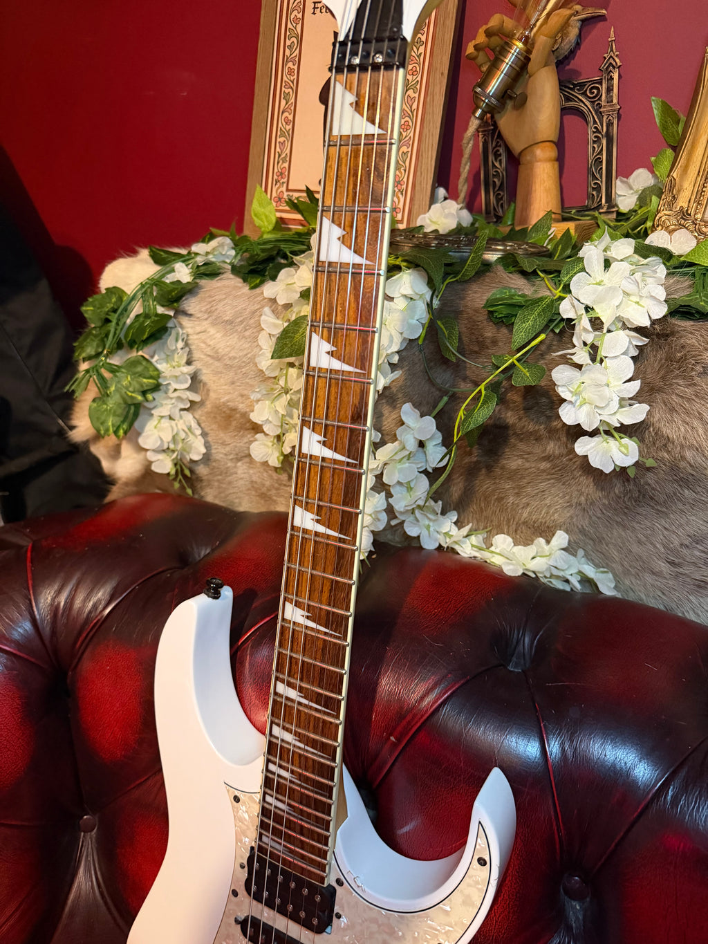 Saisei! - Ibanez RG350DXZ | 2015 | White | Kintsugi-Inspired Restoration