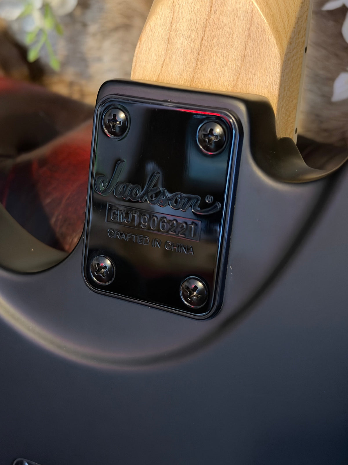 Bellatrix! - Jackson JS32 Warrior Satin Black 2019