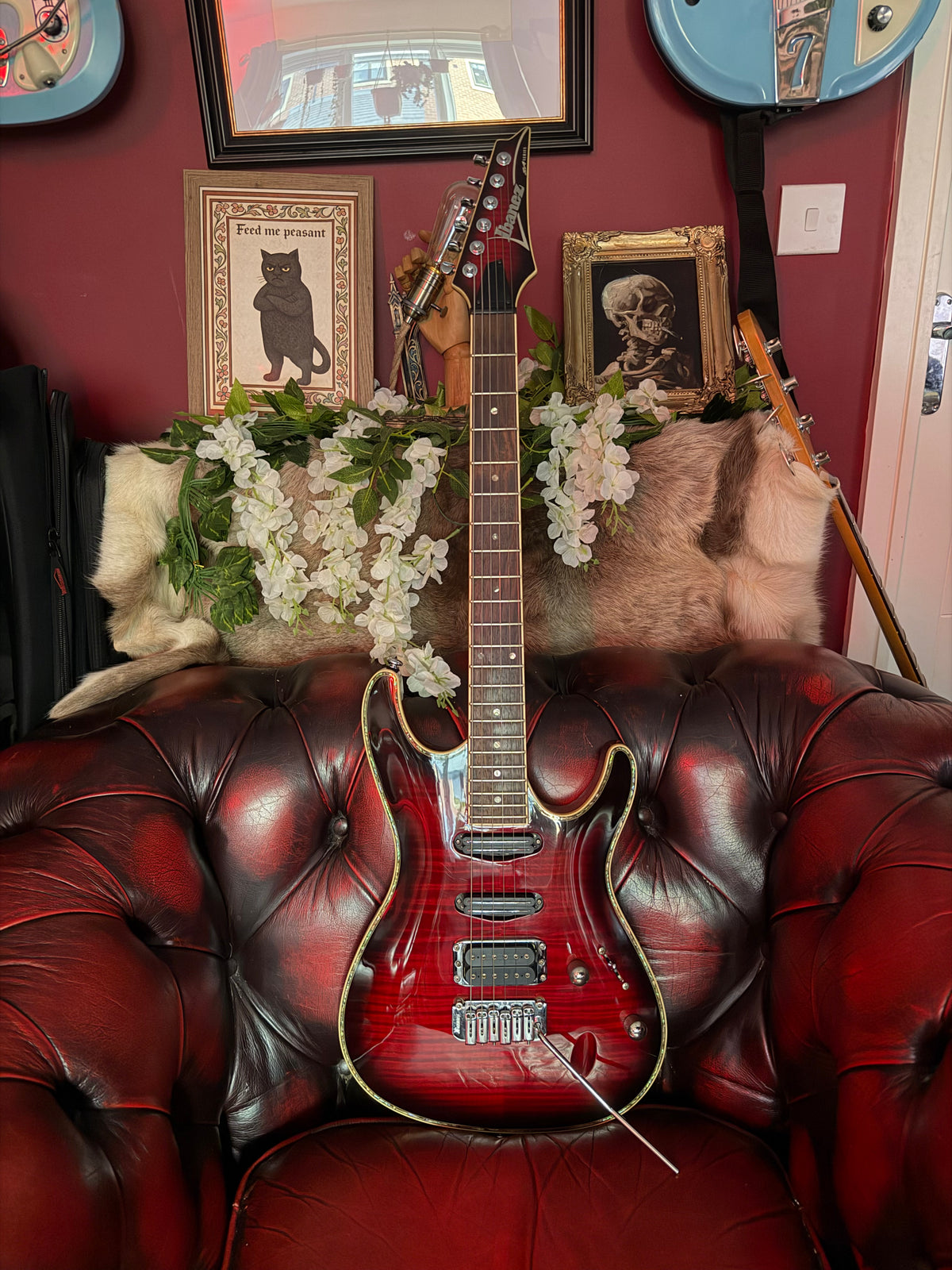 Rebel! – 2006 Ibanez SAS36FM – Korean – Upgraded Rail Humbuckers