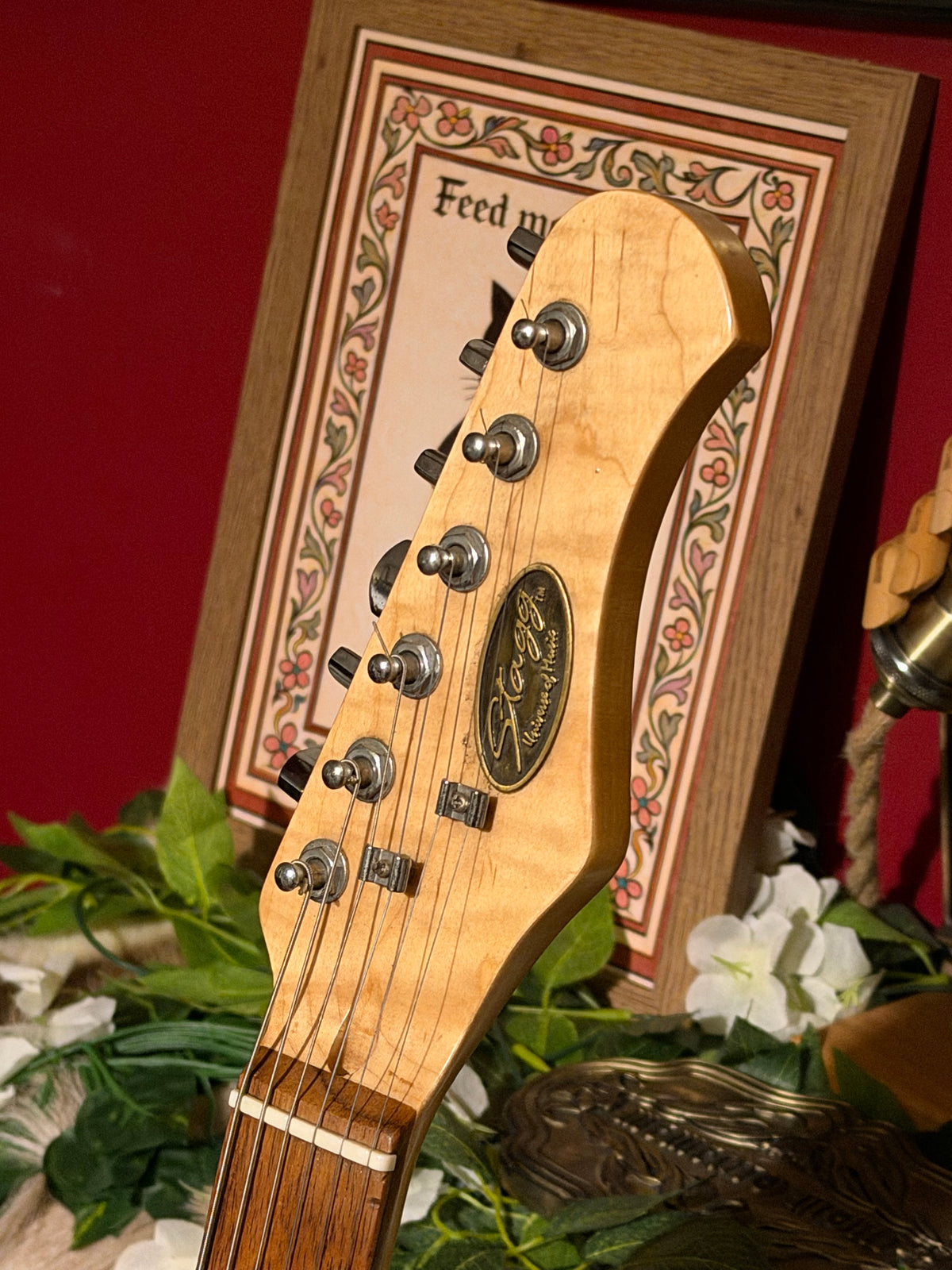 Josie! - Stagg Tom DeLonge-Inspired Strat-Style Electric Guitar | Blue