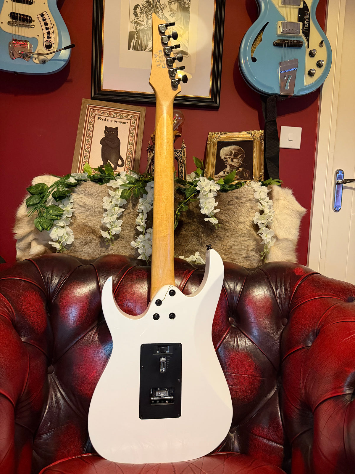 Saisei! - Ibanez RG350DXZ | 2015 | White | Kintsugi-Inspired Restoration
