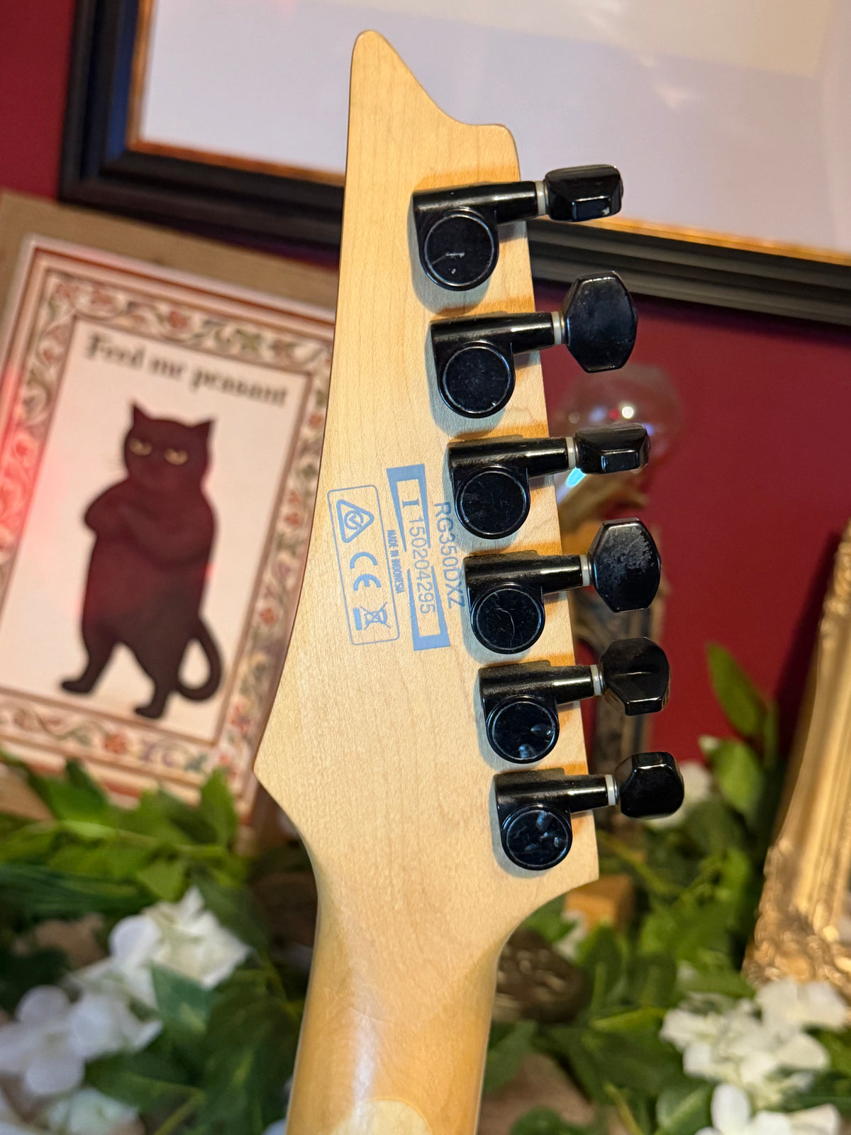 Saisei! - Ibanez RG350DXZ | 2015 | White | Kintsugi-Inspired Restoration