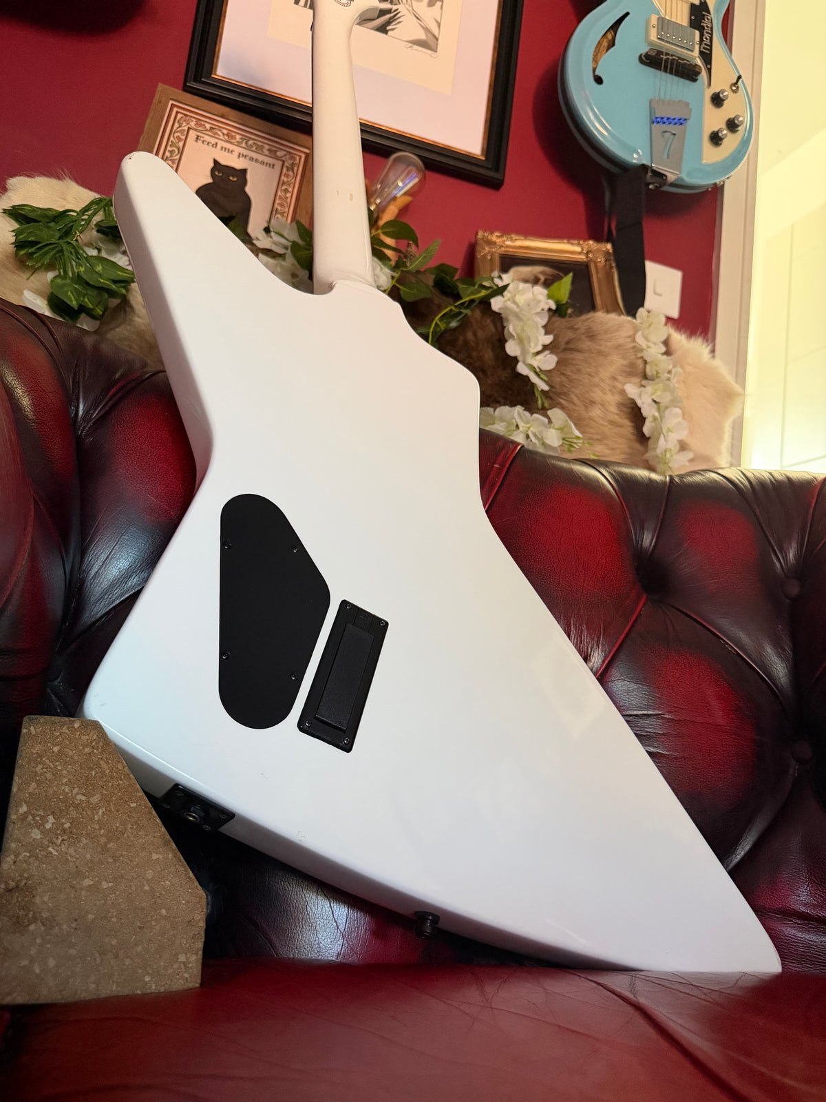 Skadi! - Epiphone “1984” Explorer EX • 2015 • Alpine White • EMG 81/85