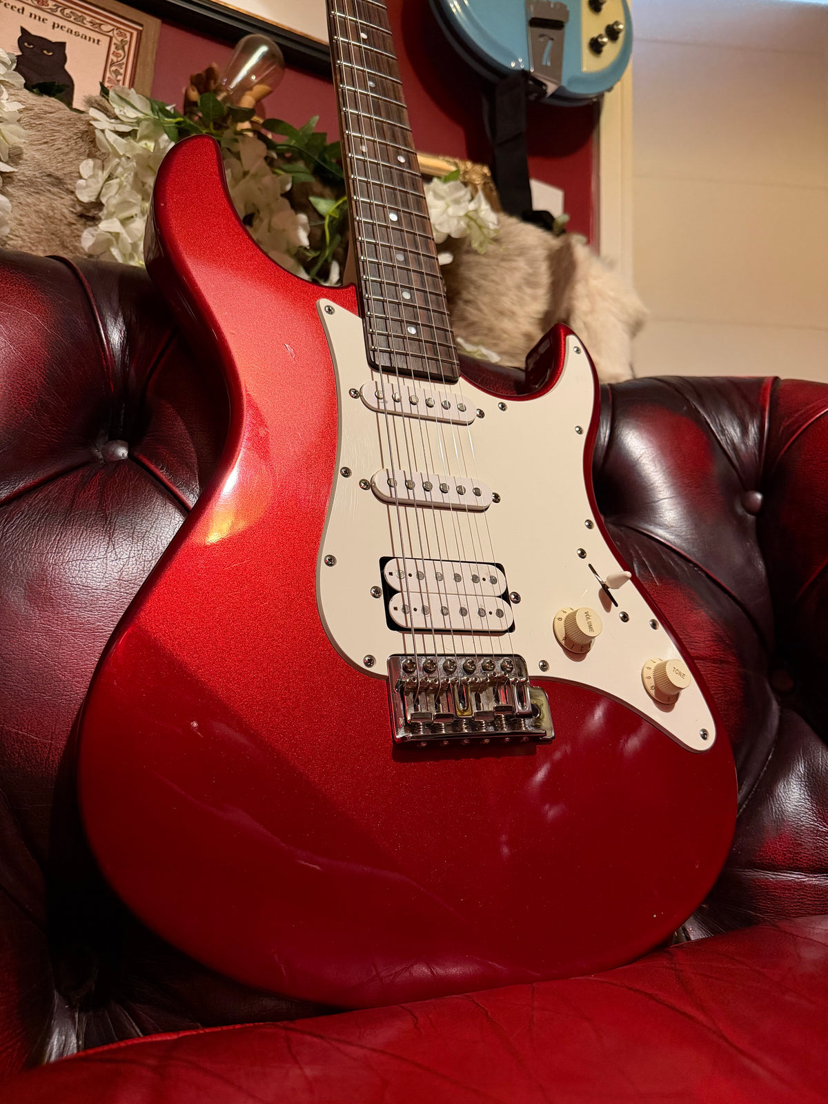 Latias! - Yamaha Pacifica HSS - Metallic Red