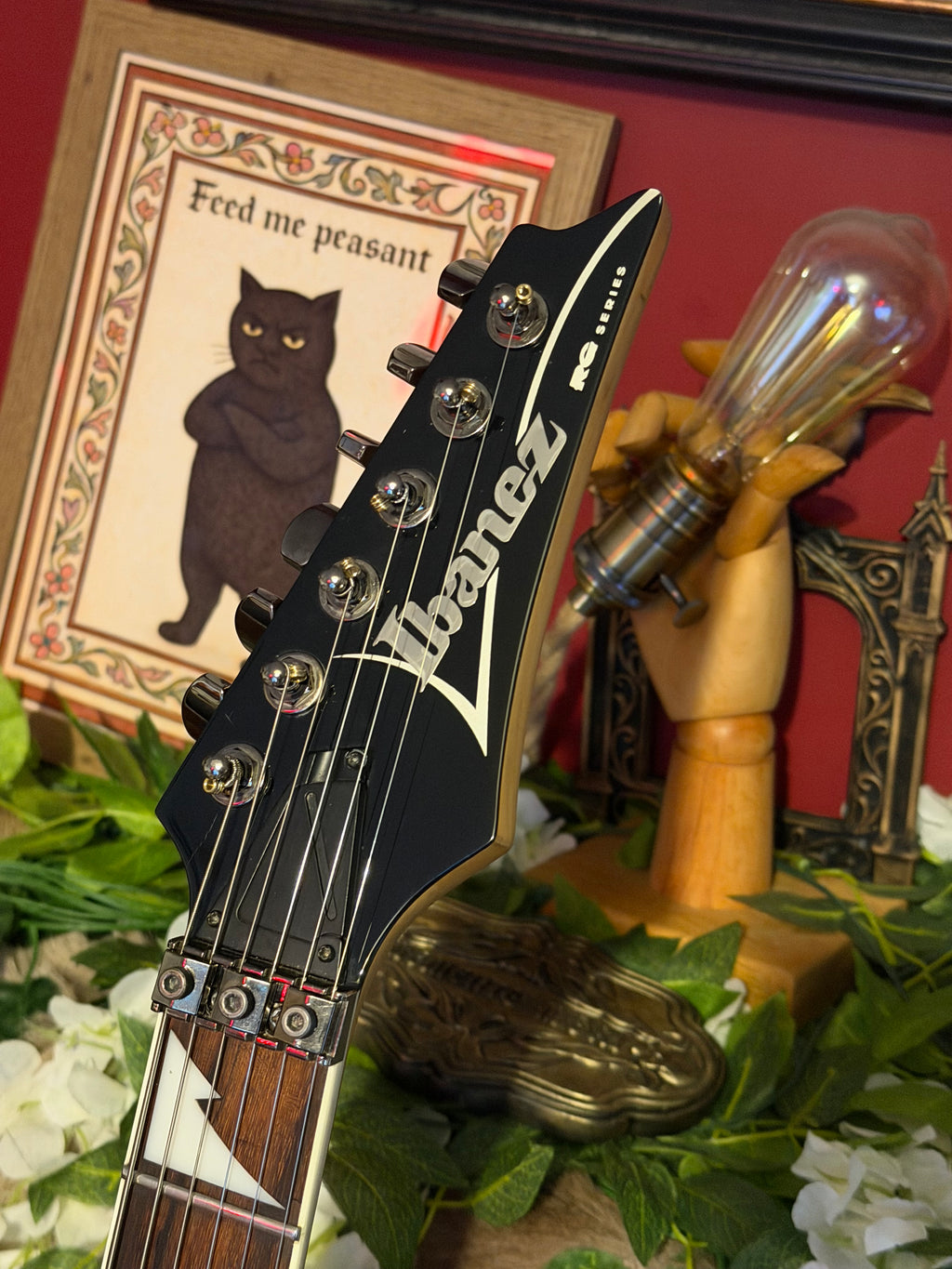 Lazarus! - Ibanez RG350EXZ | Black | Modified HH Configuration