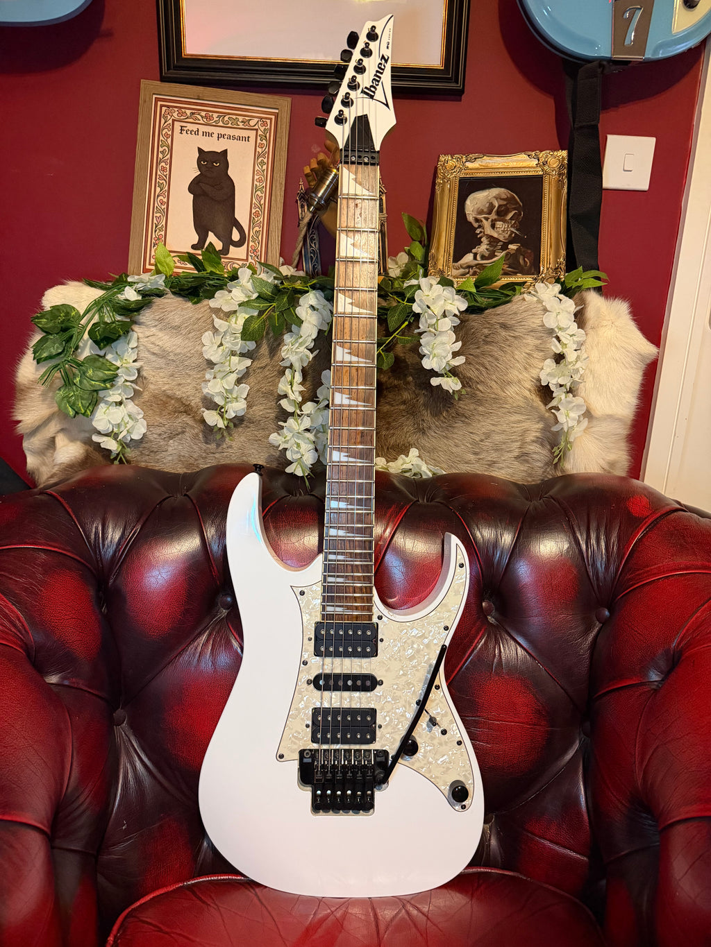 Saisei! - Ibanez RG350DXZ | 2015 | White | Kintsugi-Inspired Restoration