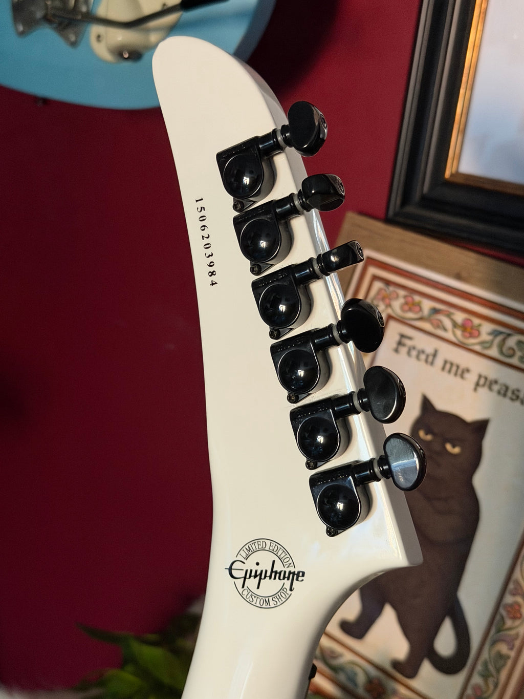 Skadi! - Epiphone “1984” Explorer EX • 2015 • Alpine White • EMG 81/85