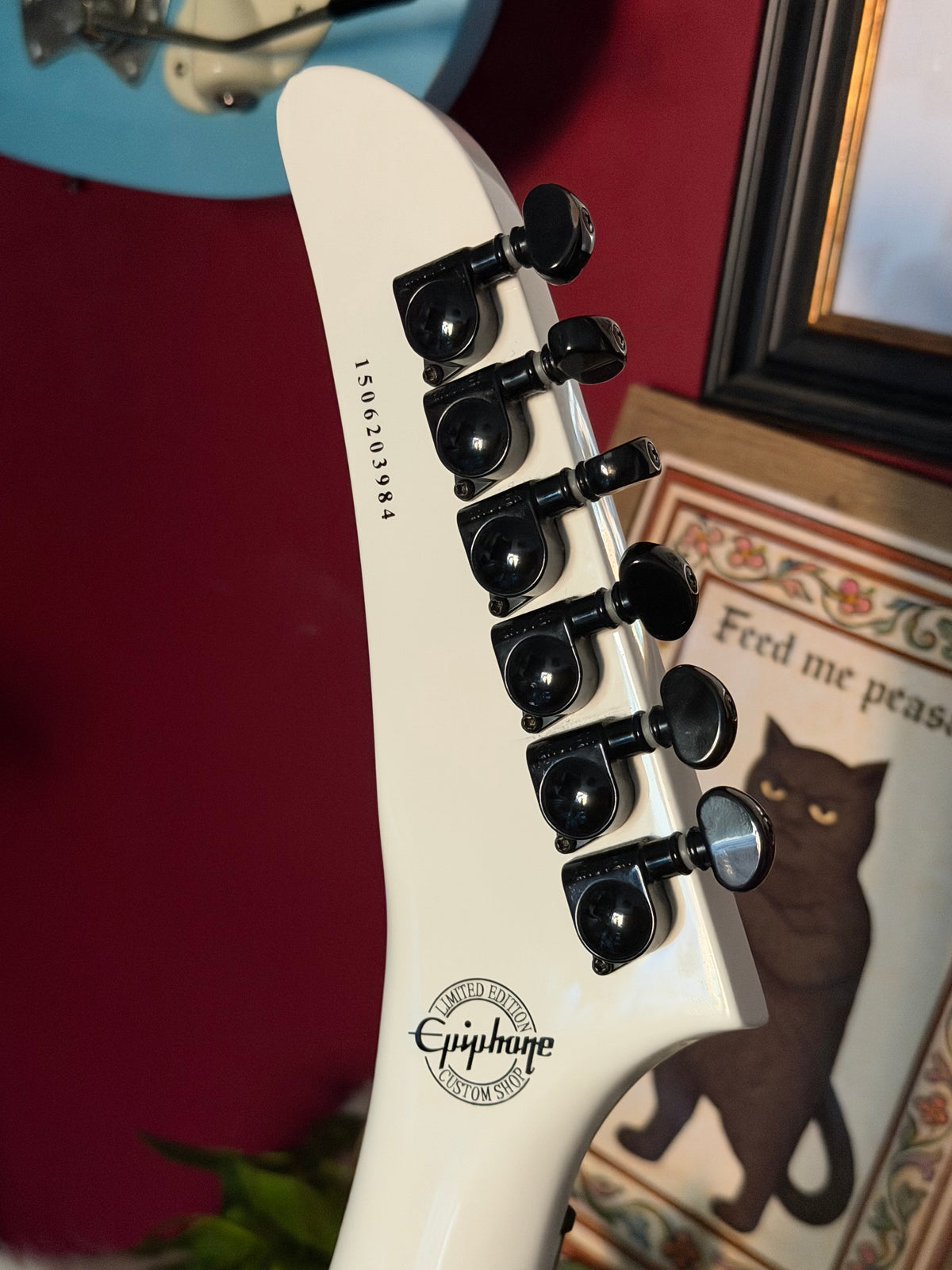 Skadi! - Epiphone “1984” Explorer EX • 2015 • Alpine White • EMG 81/85