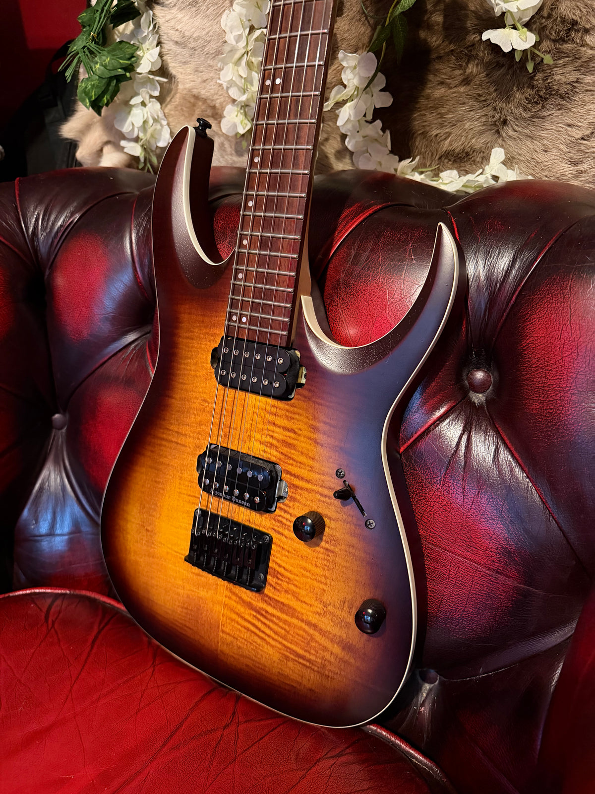 Smaug! - Ibanez RGA42FM | 2020 | Dragon Eye Burst Flat | Seymour Duncan JB Upgrade