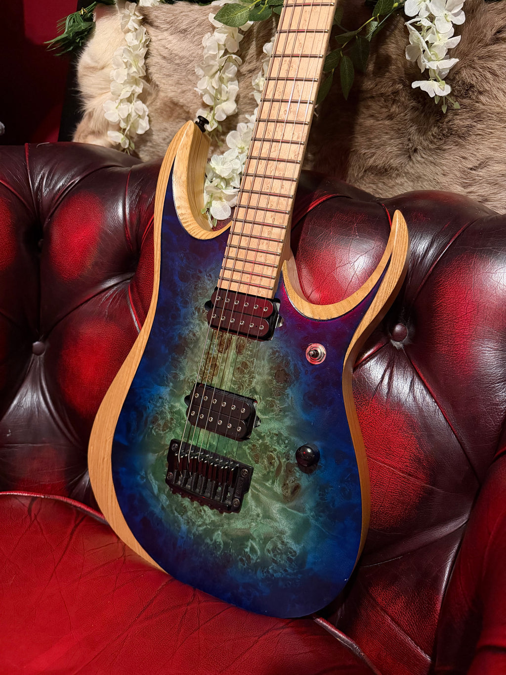 Calypso! - Ibanez RGDIX6MPB Iron Label | 2018 | Surreal Blue Burst