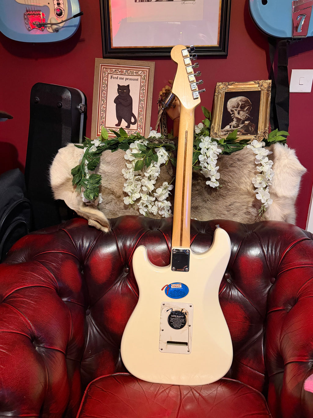 Pearl! – Fender Standard Stratocaster 2004, Arctic White