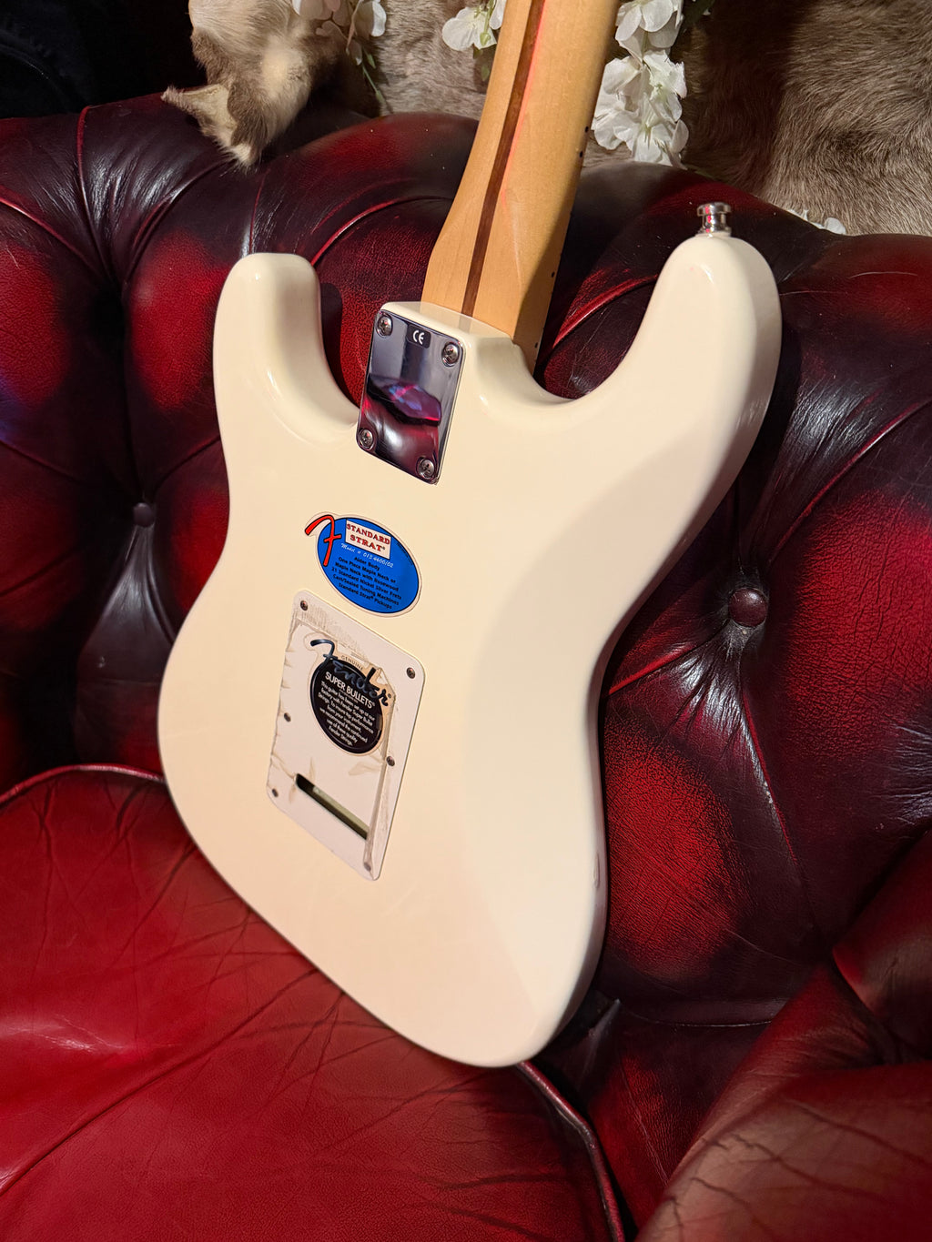 Pearl! – Fender Standard Stratocaster 2004, Arctic White
