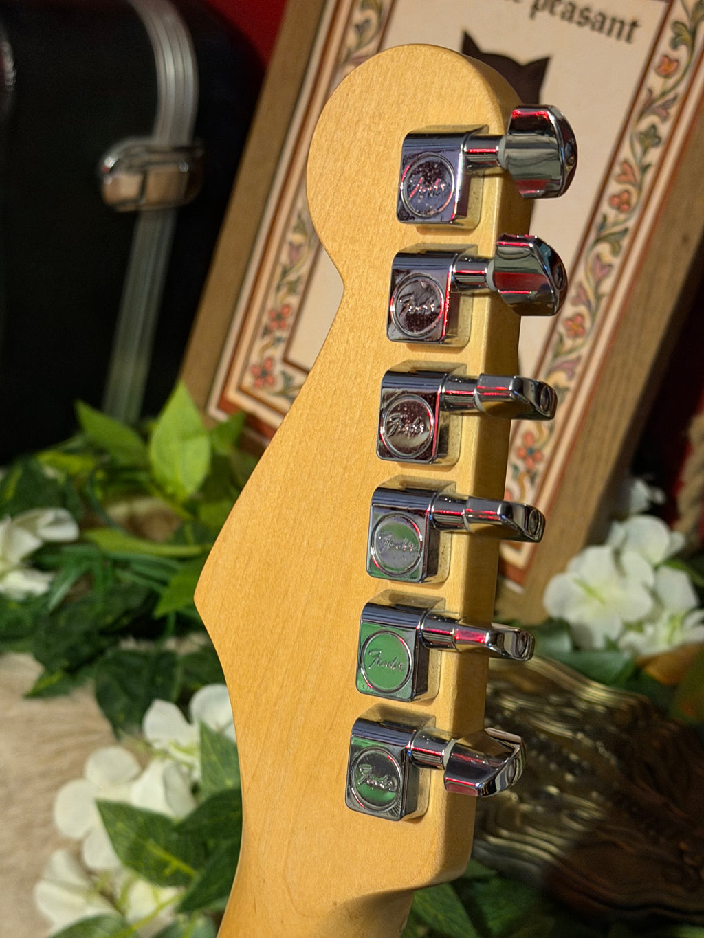 Pearl! – Fender Standard Stratocaster 2004, Arctic White
