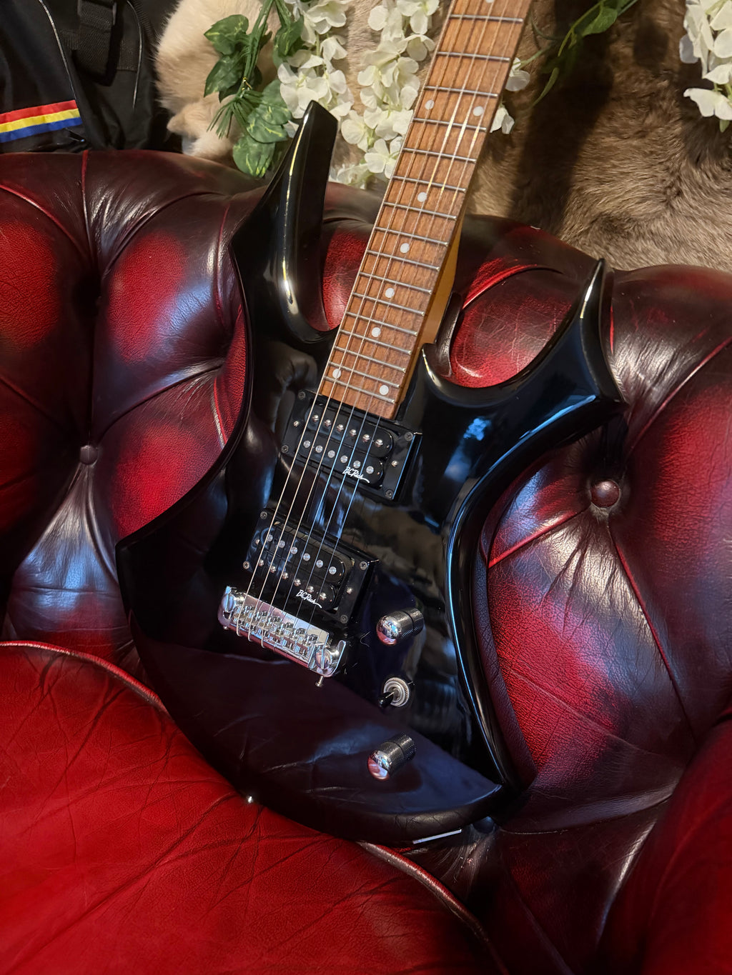 Morticia! - B.C. Rich Virgin VG1 – Gloss Black