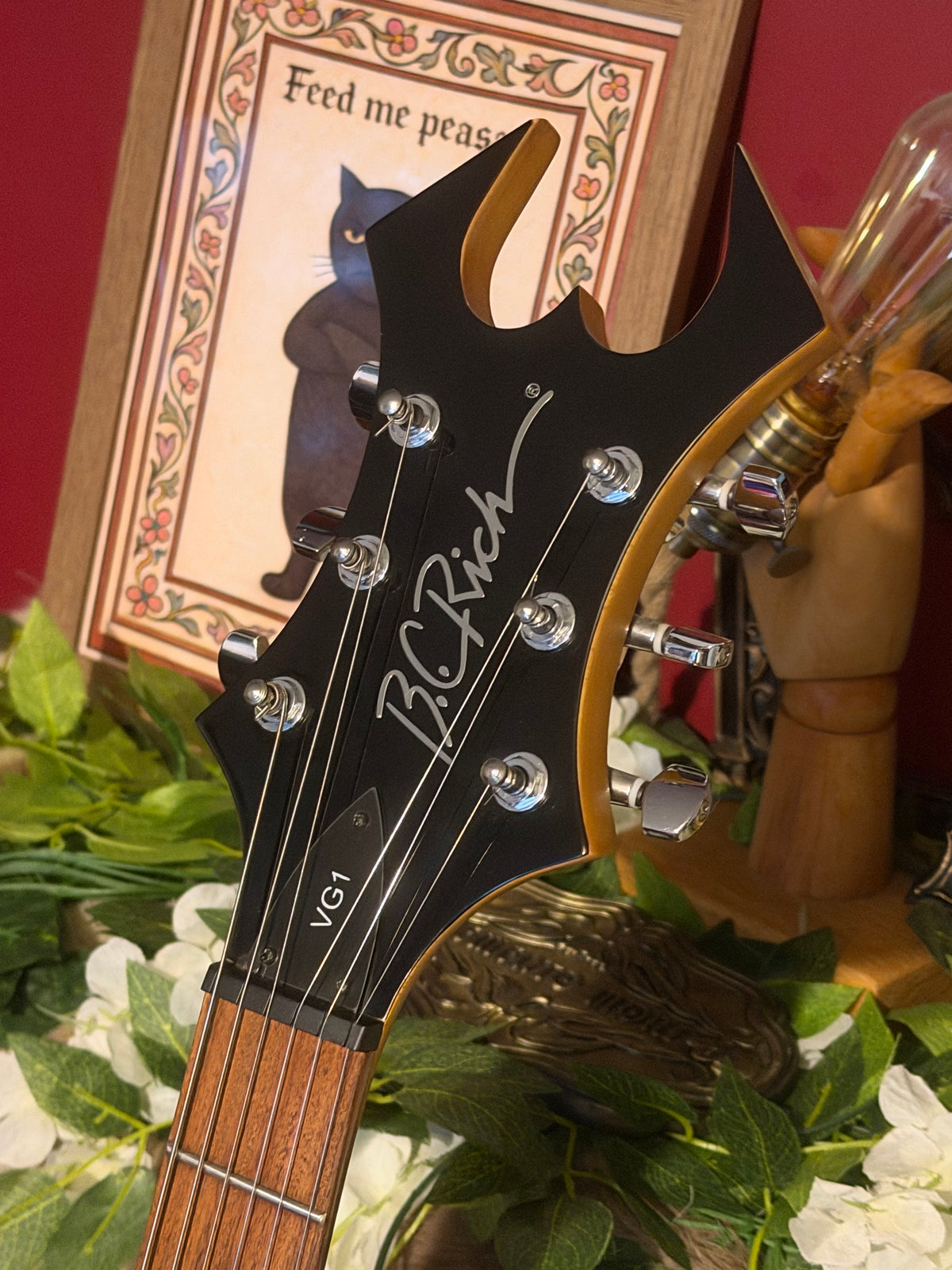 Morticia! - B.C. Rich Virgin VG1 – Gloss Black