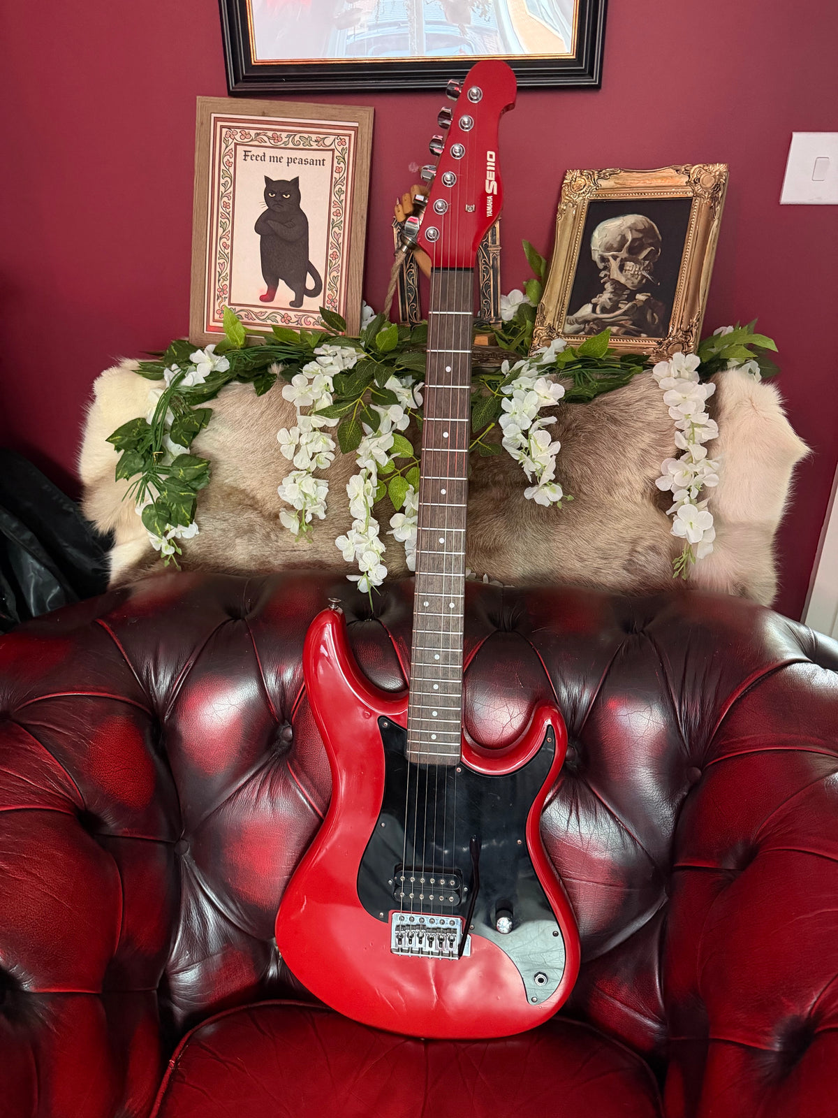 Vinnie! - Yamaha SE110, 1986 Early Production Made in Taiwan, Candy Apple Red