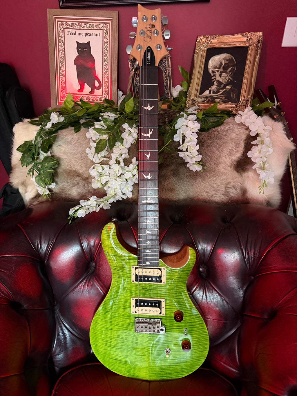 Polly! - PRS SE Custom 24-08 in Eriza Verde