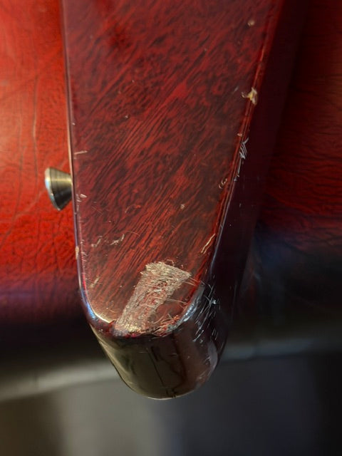 Moriarty! - c.1972–75 Japanese FujiGen Flying V | 2387 / Rocket Roll Family | Transparent Cherry