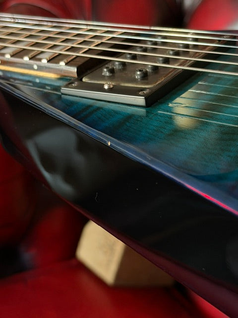 Poseidon! - 1996 Jackson Rhoads RR3 Professional MIJ in Transparent Blue